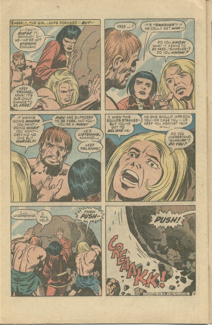 Read online Kamandi, The Last Boy On Earth comic -  Issue #39 - 16