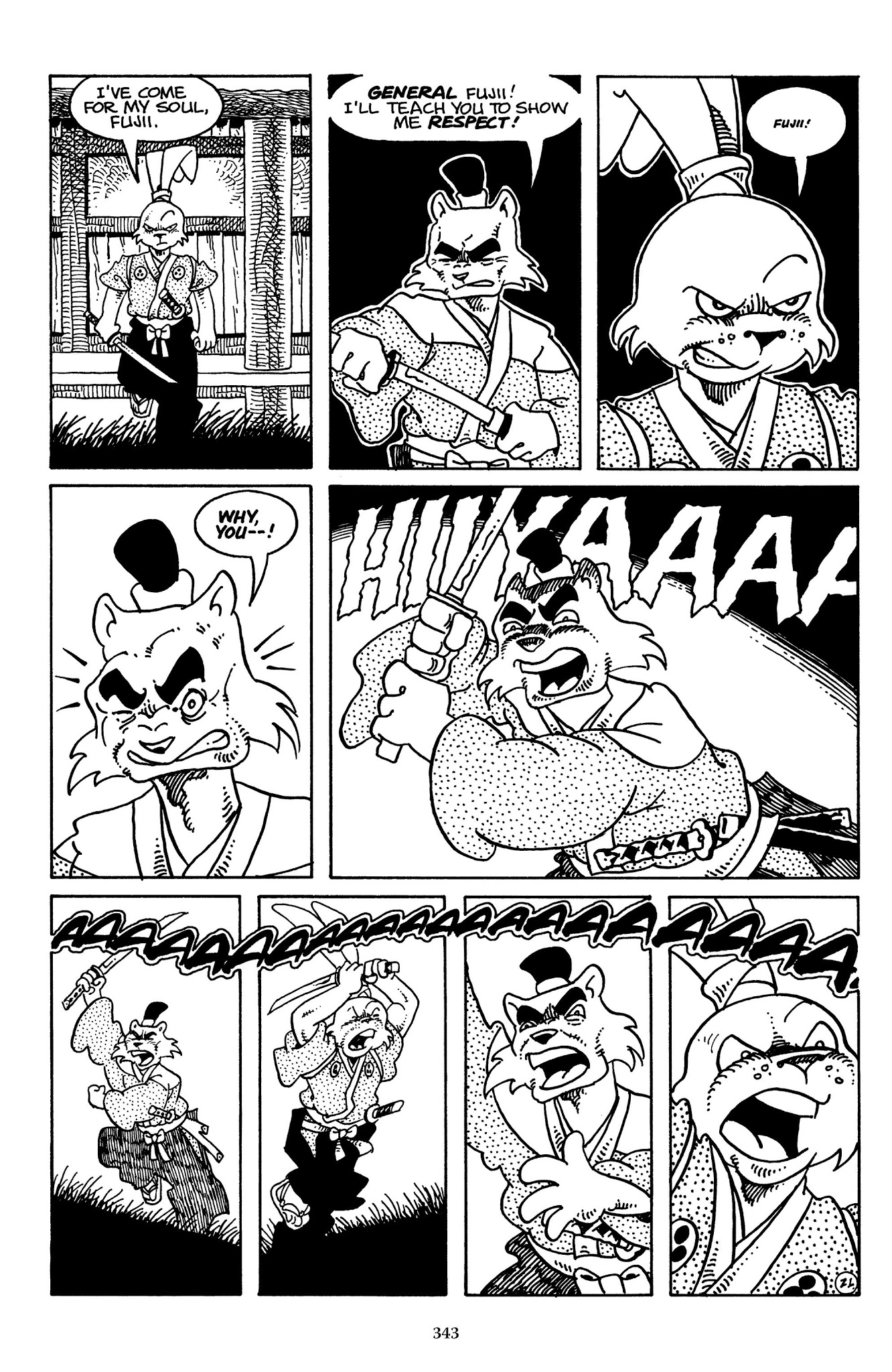 Read online The Usagi Yojimbo Saga comic -  Issue # TPB 1 - 336
