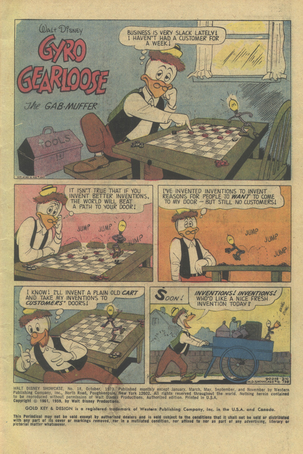 Read online Walt Disney Showcase (1970) comic -  Issue #18 - 3