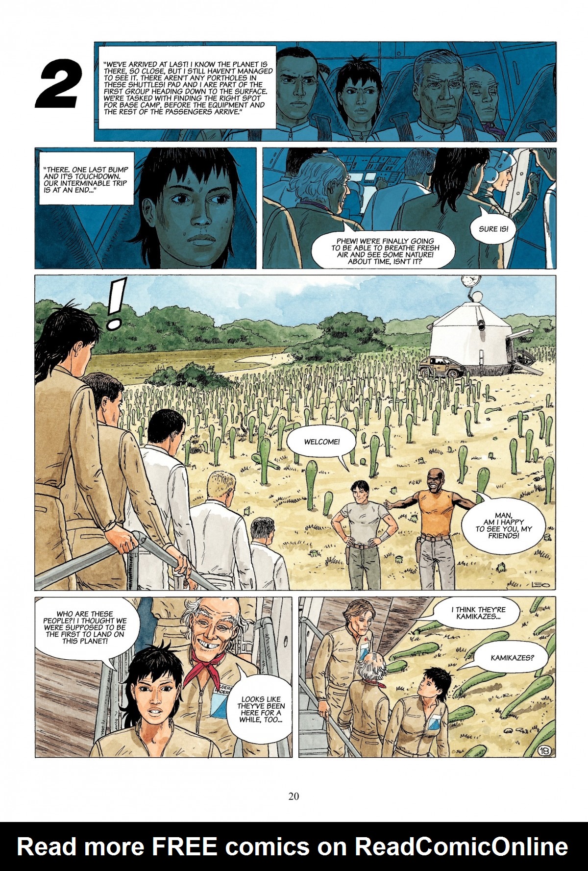 Read online Antares comic -  Issue #2 - 20