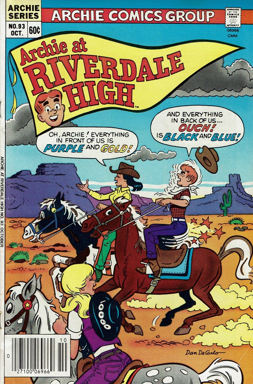 Read online Archie at Riverdale High (1972) comic -  Issue #93 - 1