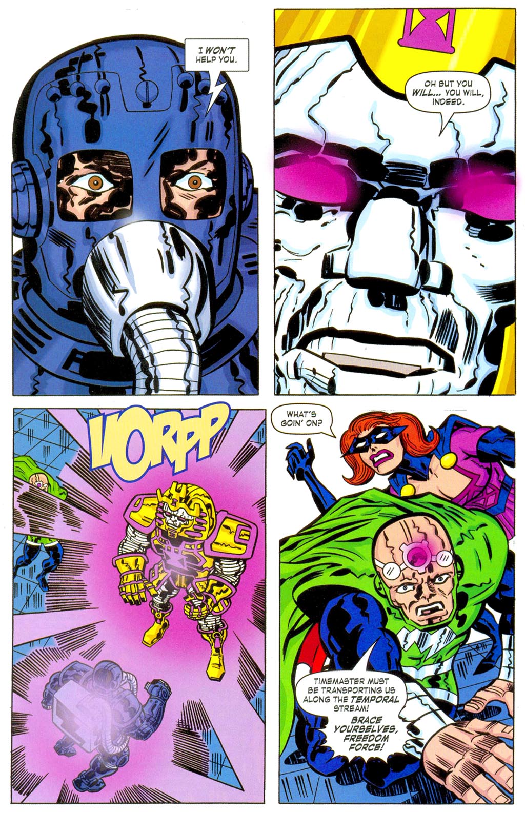 Read online Freedom Force comic -  Issue #5 - 24