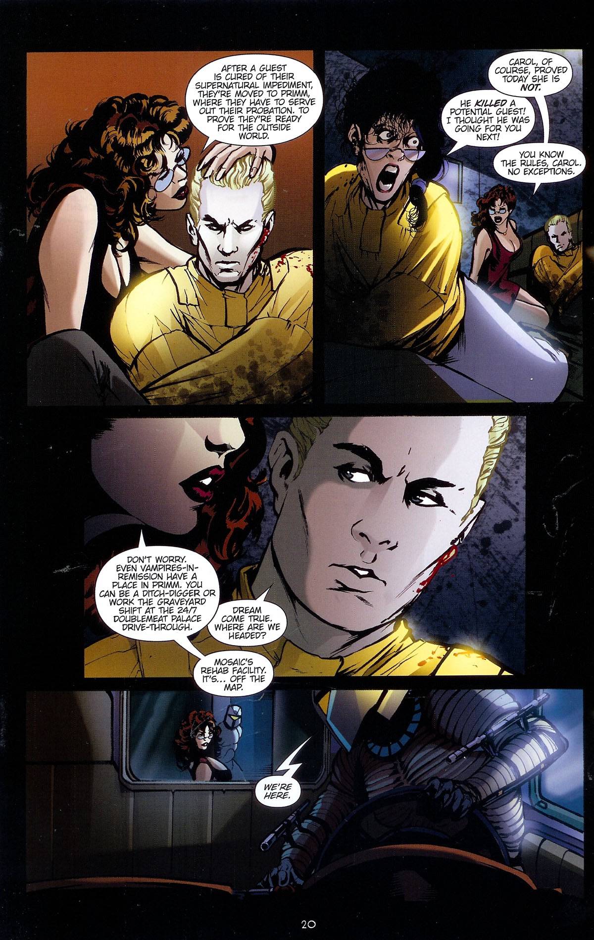 Read online Spike: Asylum comic -  Issue #1 - 22