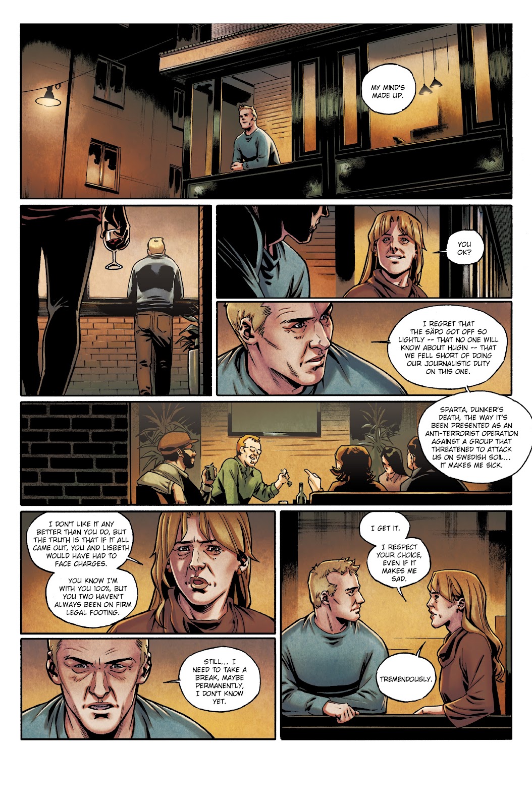 Millennium: The Girl Who Danced With Death issue 3 - Page 61