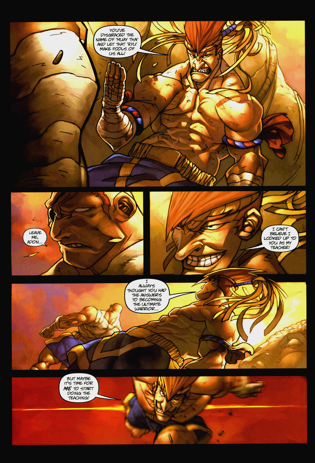 Read online Street Fighter (2003) comic -  Issue #9 - 24