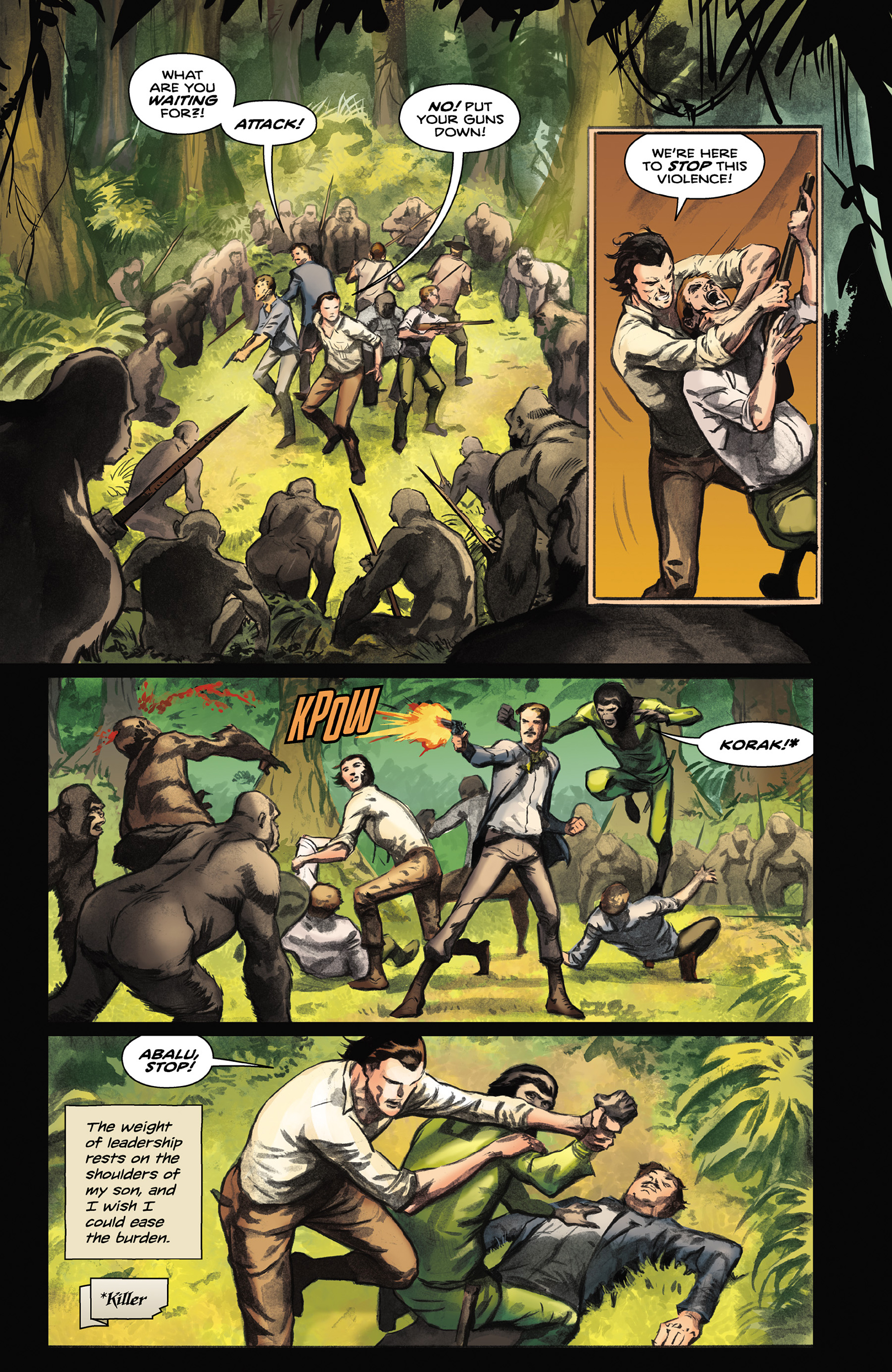 Read online Tarzan On the Planet of the Apes comic -  Issue #2 - 17