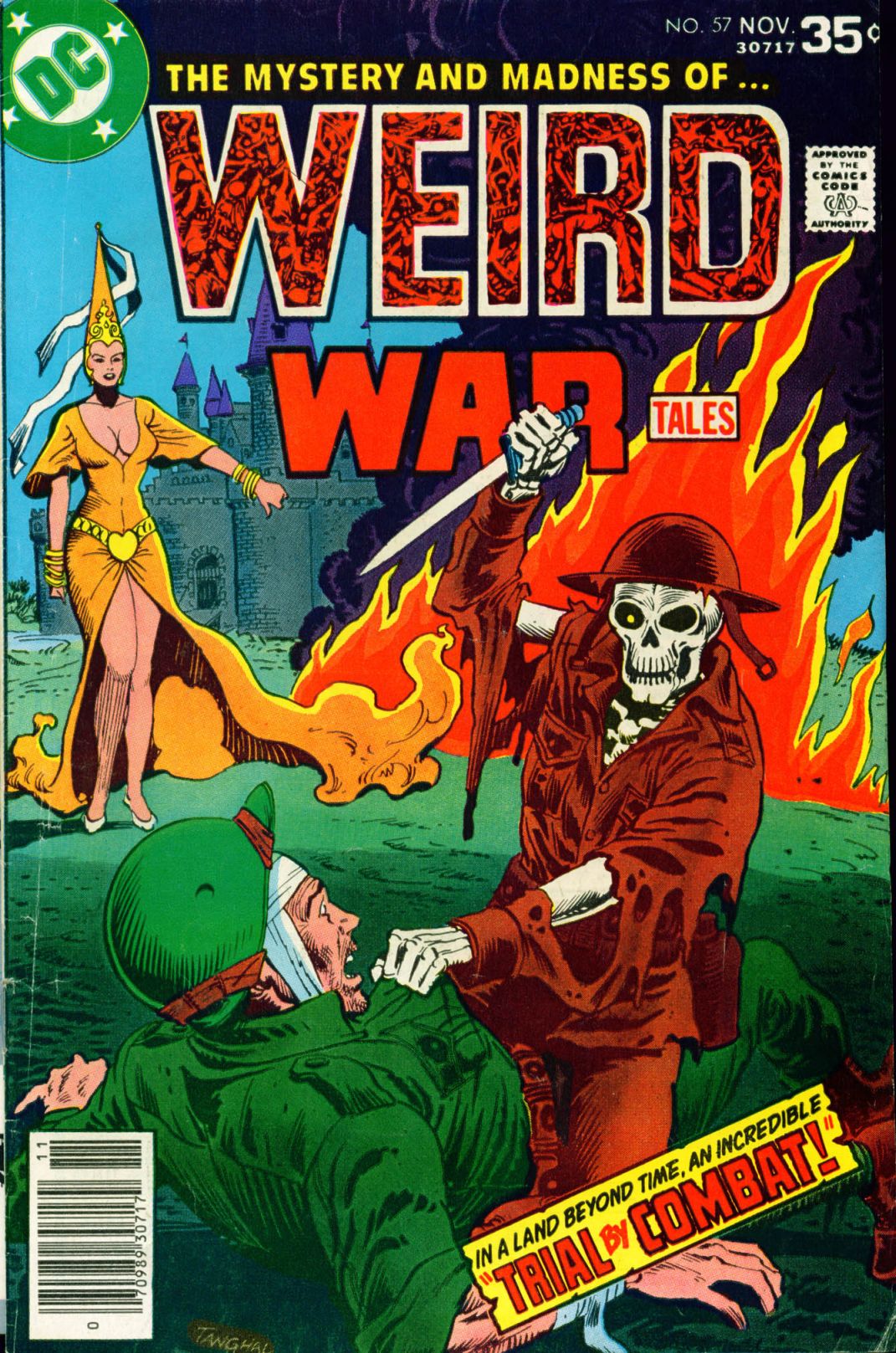 Read online Weird War Tales (1971) comic -  Issue #57 - 1