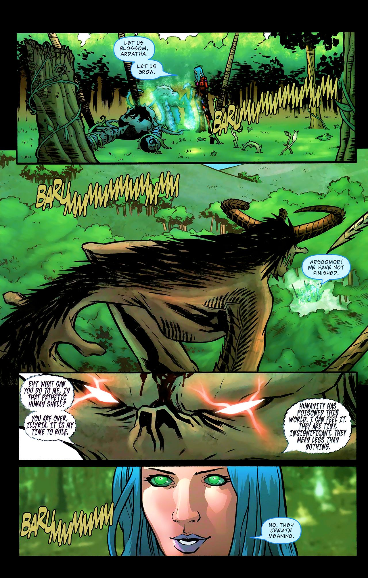 Read online Angel: Illyria: Haunted comic -  Issue #4 - 16