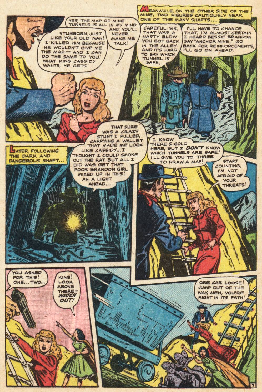 Read online Cowgirl Romances (1950) comic -  Issue #5 - 32