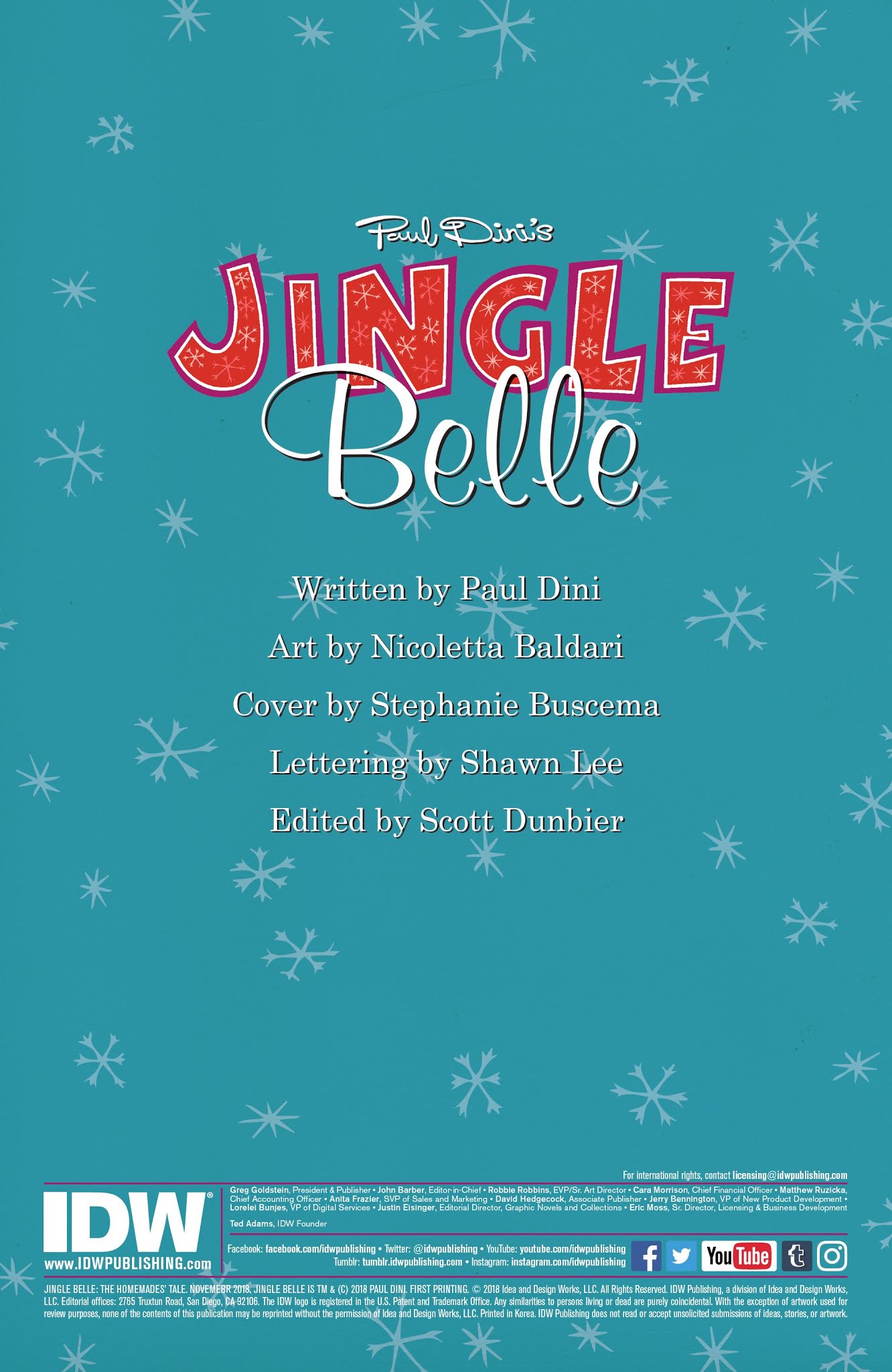 Read online Jingle Belle: The Homemades' Tale comic -  Issue # Full - 2