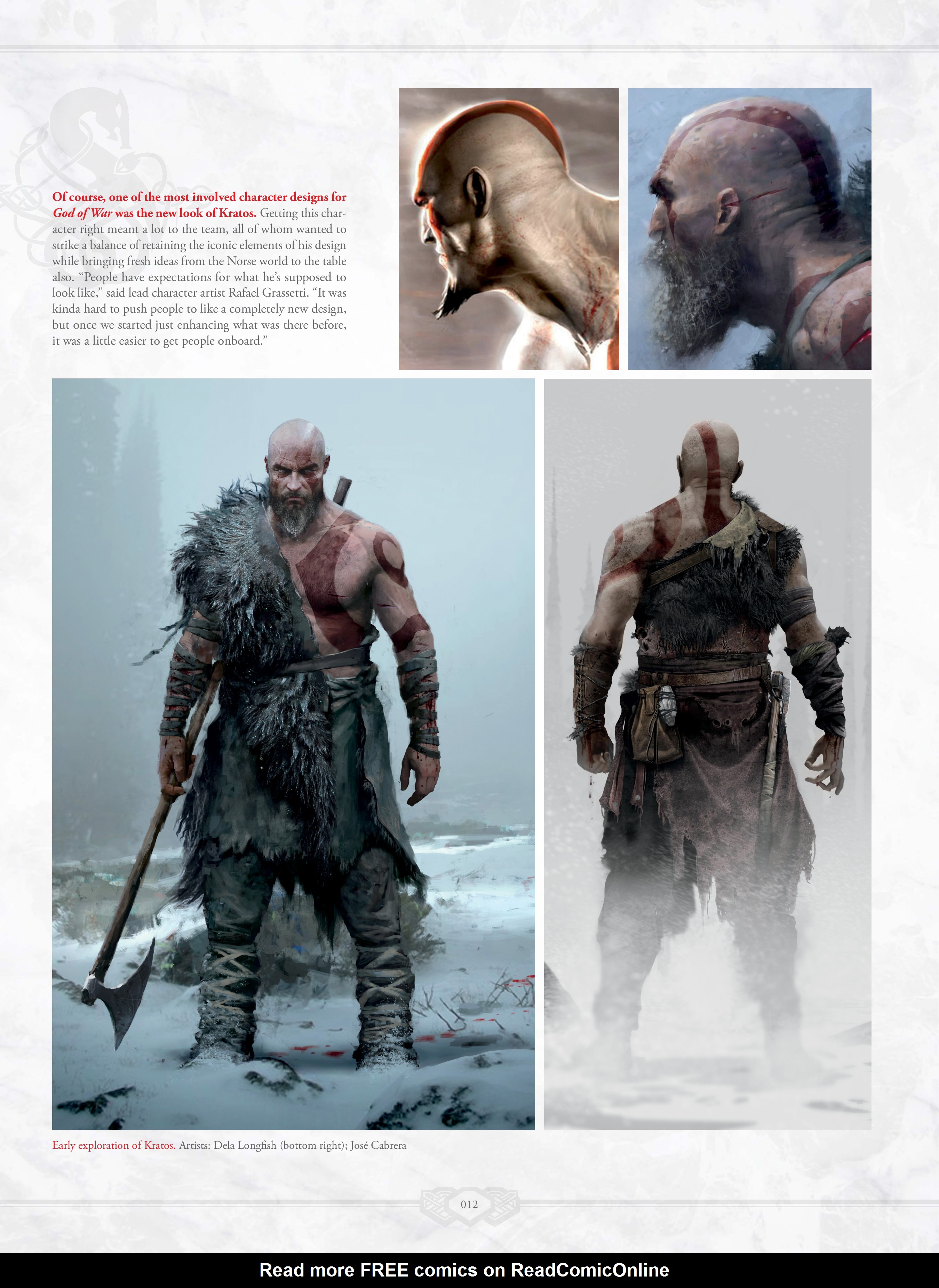 Read online The Art of God of War comic -  Issue # TPB (Part 1) - 13
