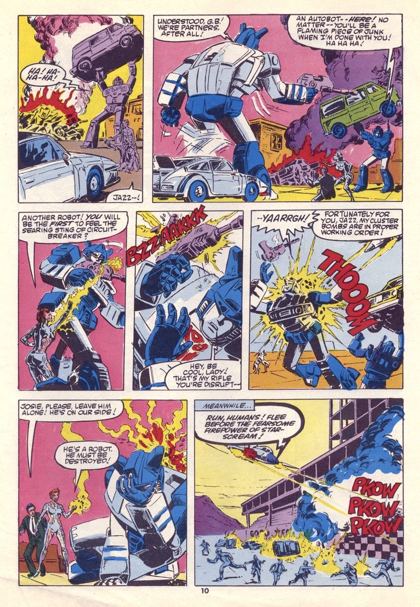 Read online The Transformers (UK) comic -  Issue #34 - 10