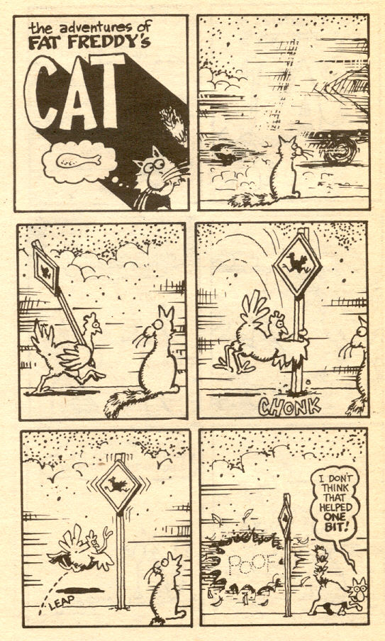 Read online Adventures of Fat Freddy's Cat comic -  Issue #2 - 46