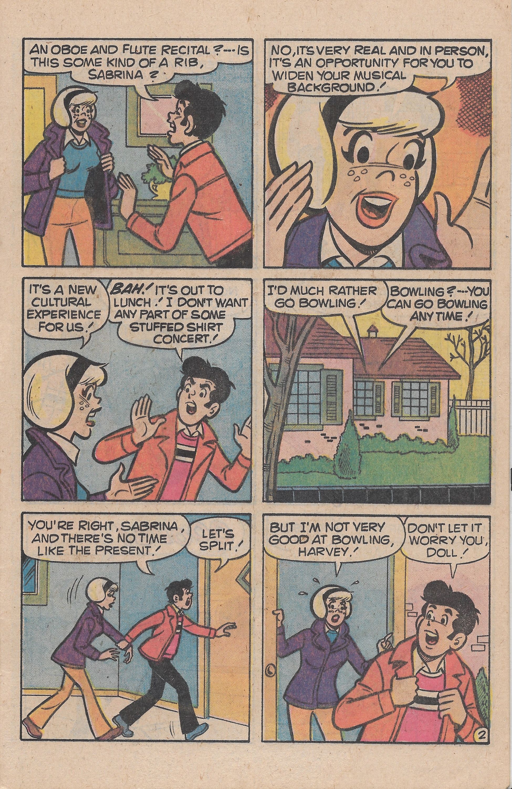 Read online Archie's TV Laugh-Out comic -  Issue #58 - 21