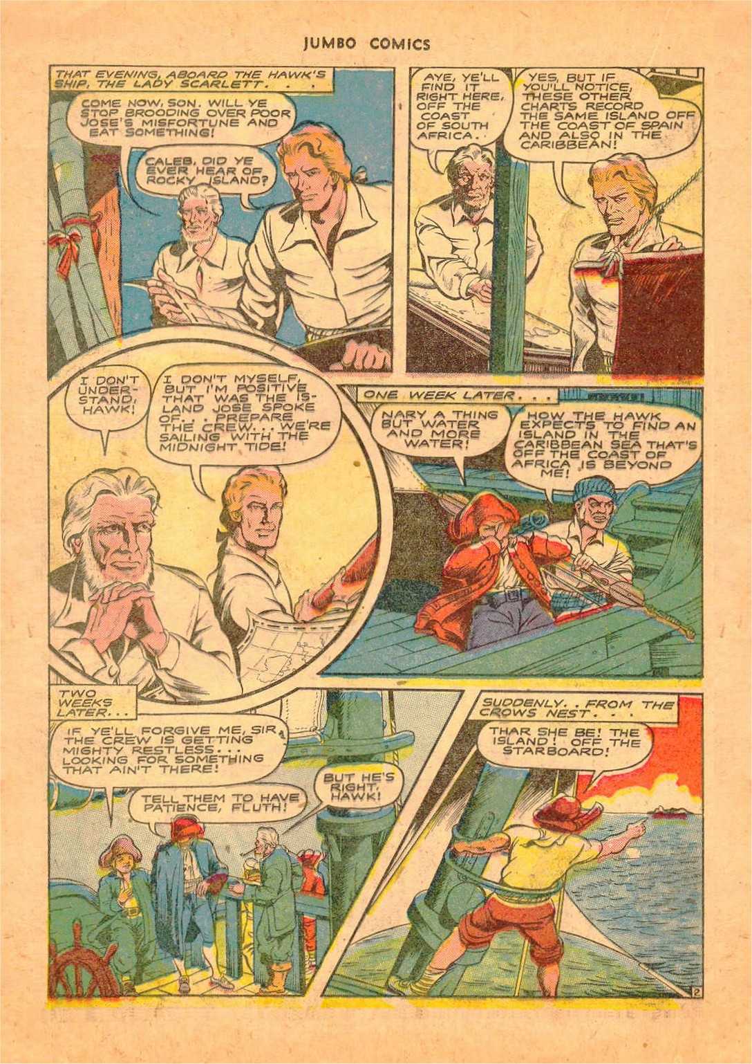Read online Jumbo Comics comic -  Issue #64 - 22