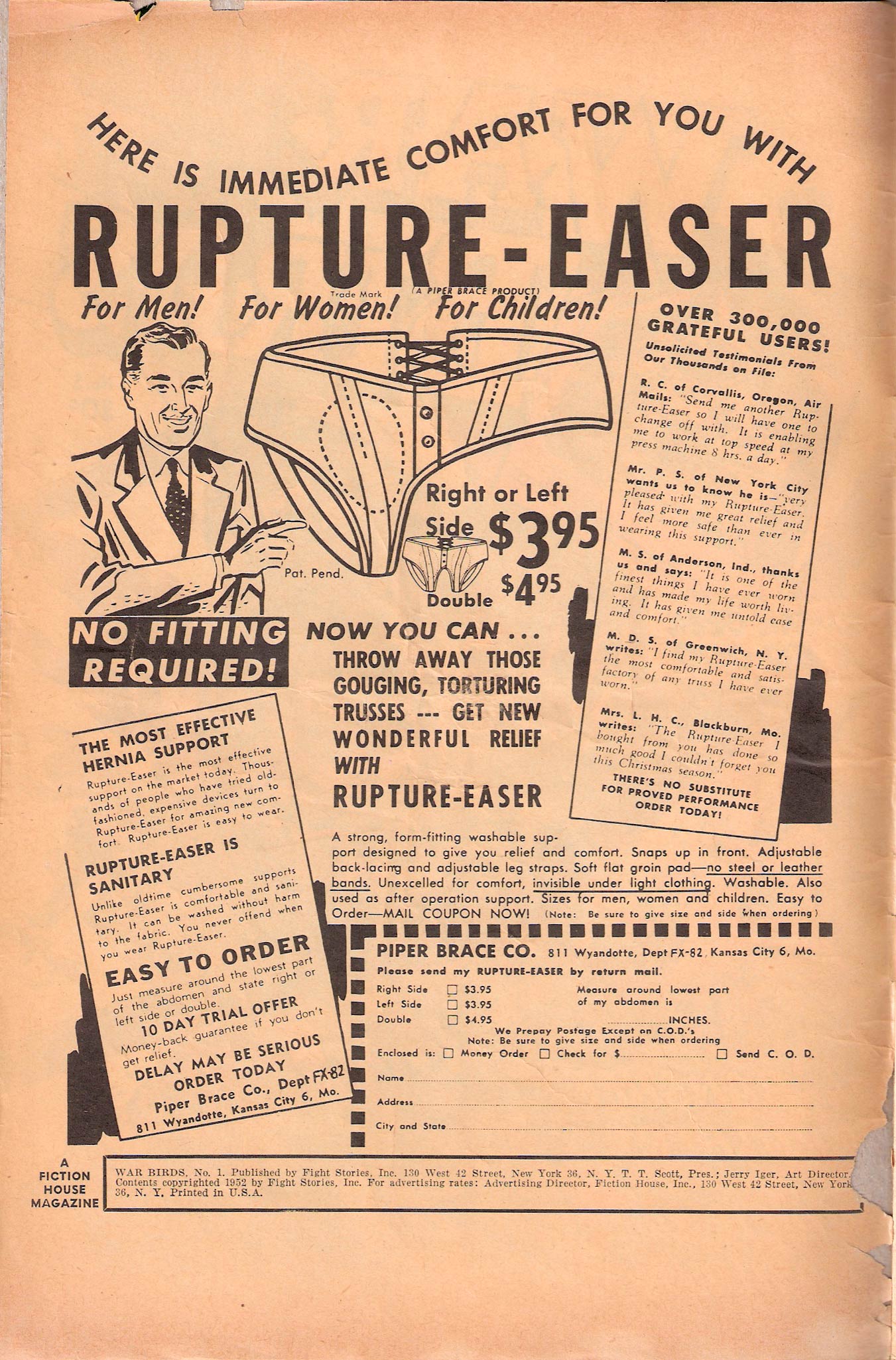 Read online War Birds (1952) comic -  Issue #1 - 2