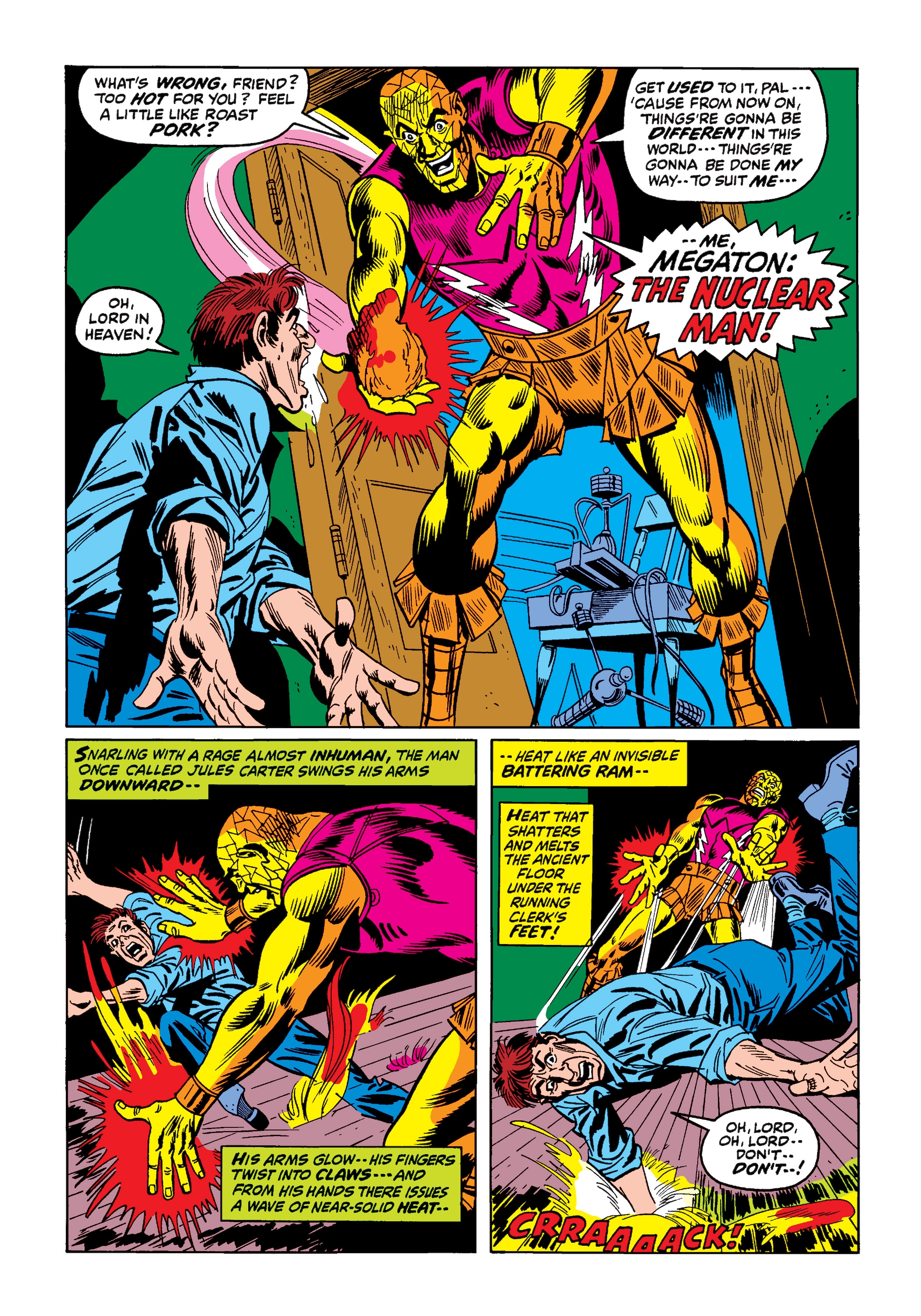 Read online Marvel Masterworks: Captain Marvel comic -  Issue # TPB 3 (Part 1) - 23