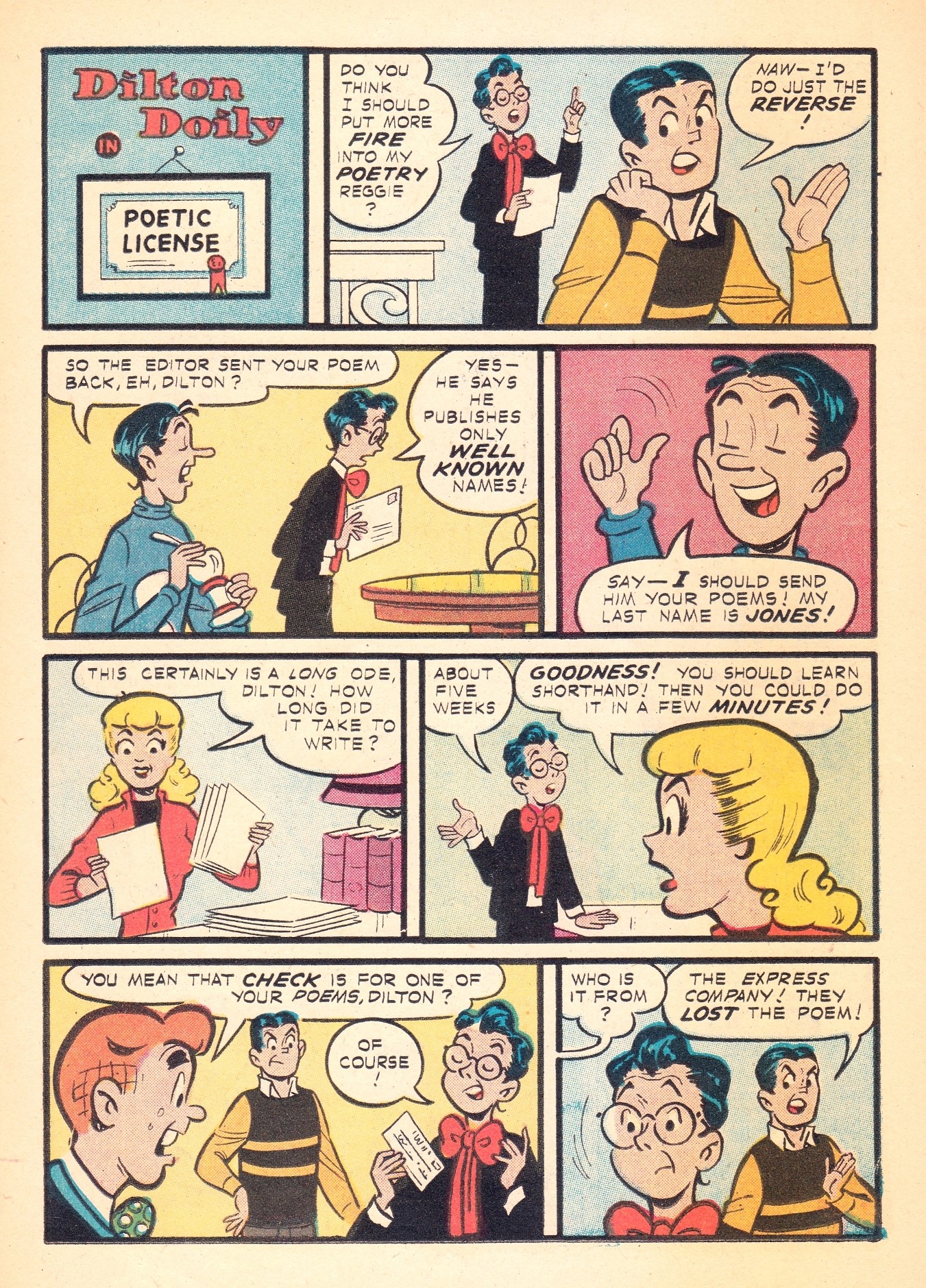 Read online Archie's Joke Book Magazine comic -  Issue #27 - 14