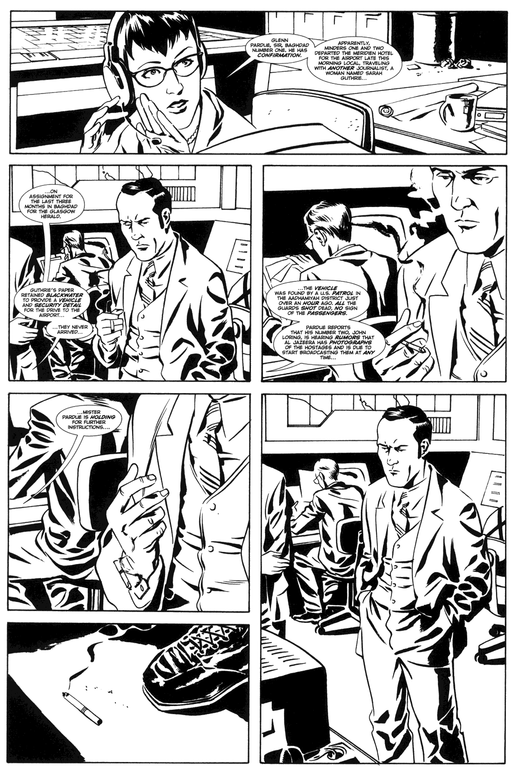 Read online Queen & Country comic -  Issue #31 - 13