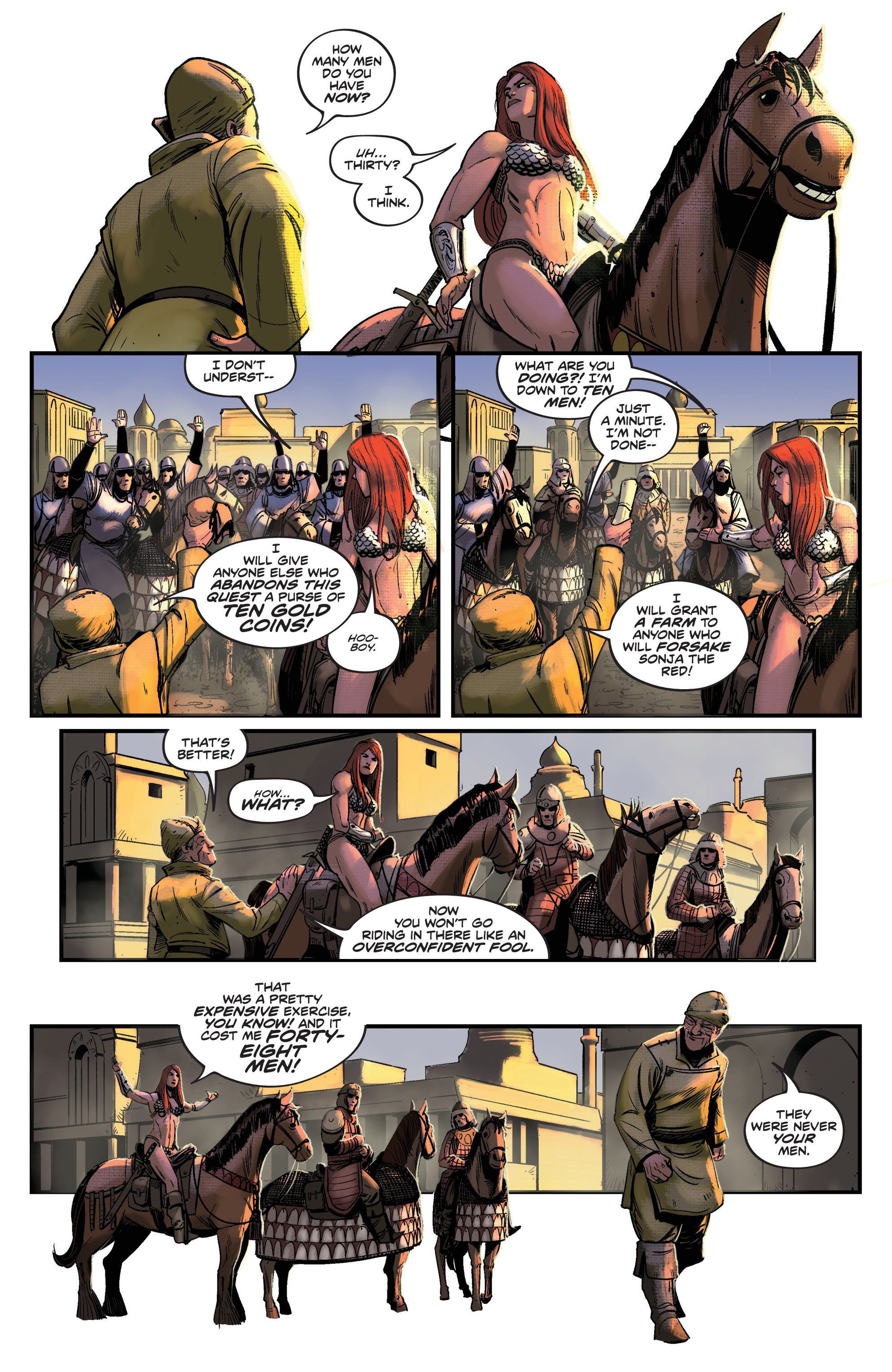 Read online Red Sonja (2019) comic -  Issue #3 - 8