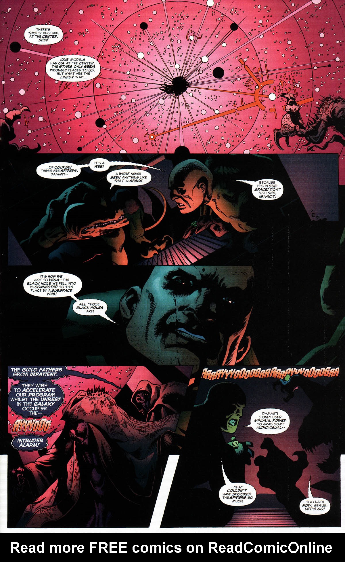 Read online Green Lantern Corps: Recharge comic -  Issue #4 - 7