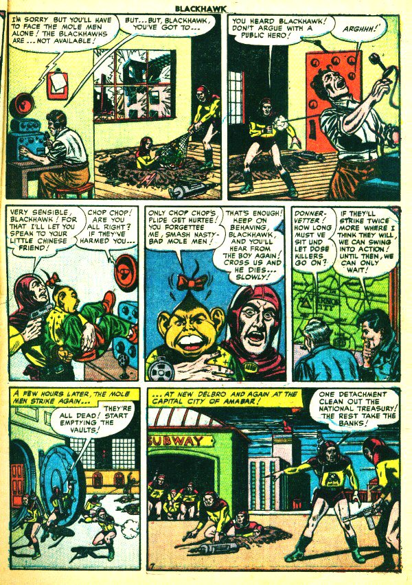 Read online Blackhawk (1957) comic -  Issue #60 - 9