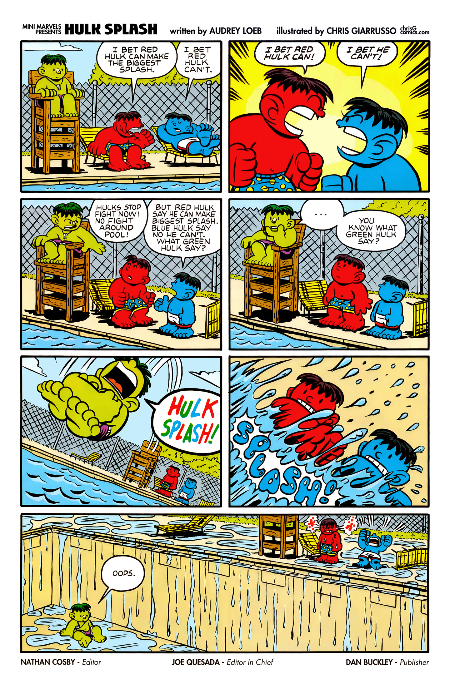 Read online Hulk-Sized Mini-Hulks comic -  Issue # Full - 4