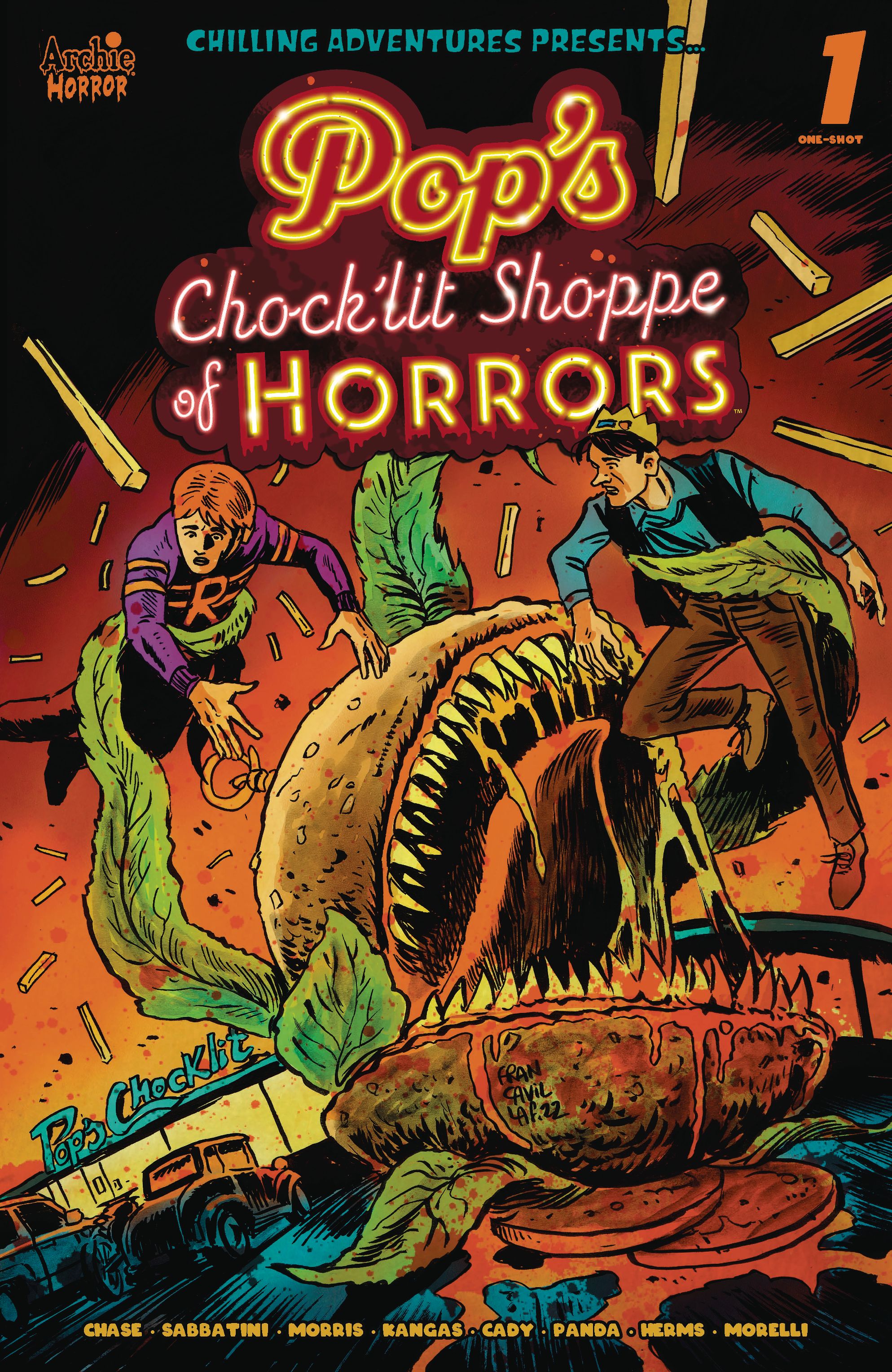 Read online Pop's Chocklit Shoppe of Horrors comic -  Issue # Full - 2