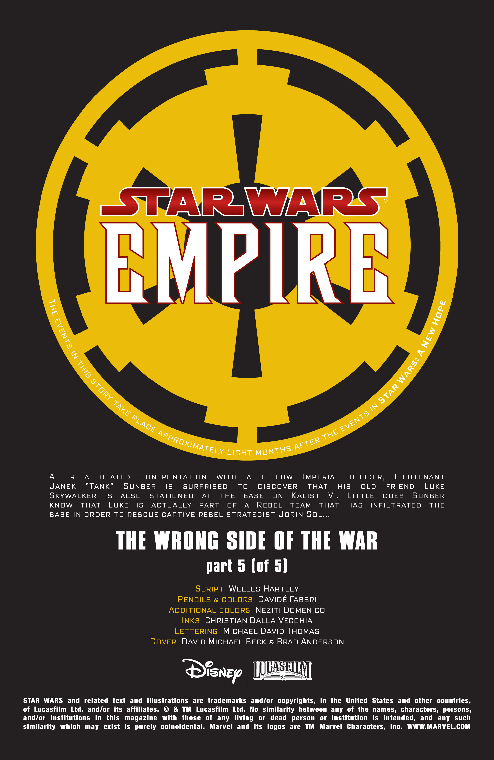 Read online Star Wars: Empire comic -  Issue #40 - 2
