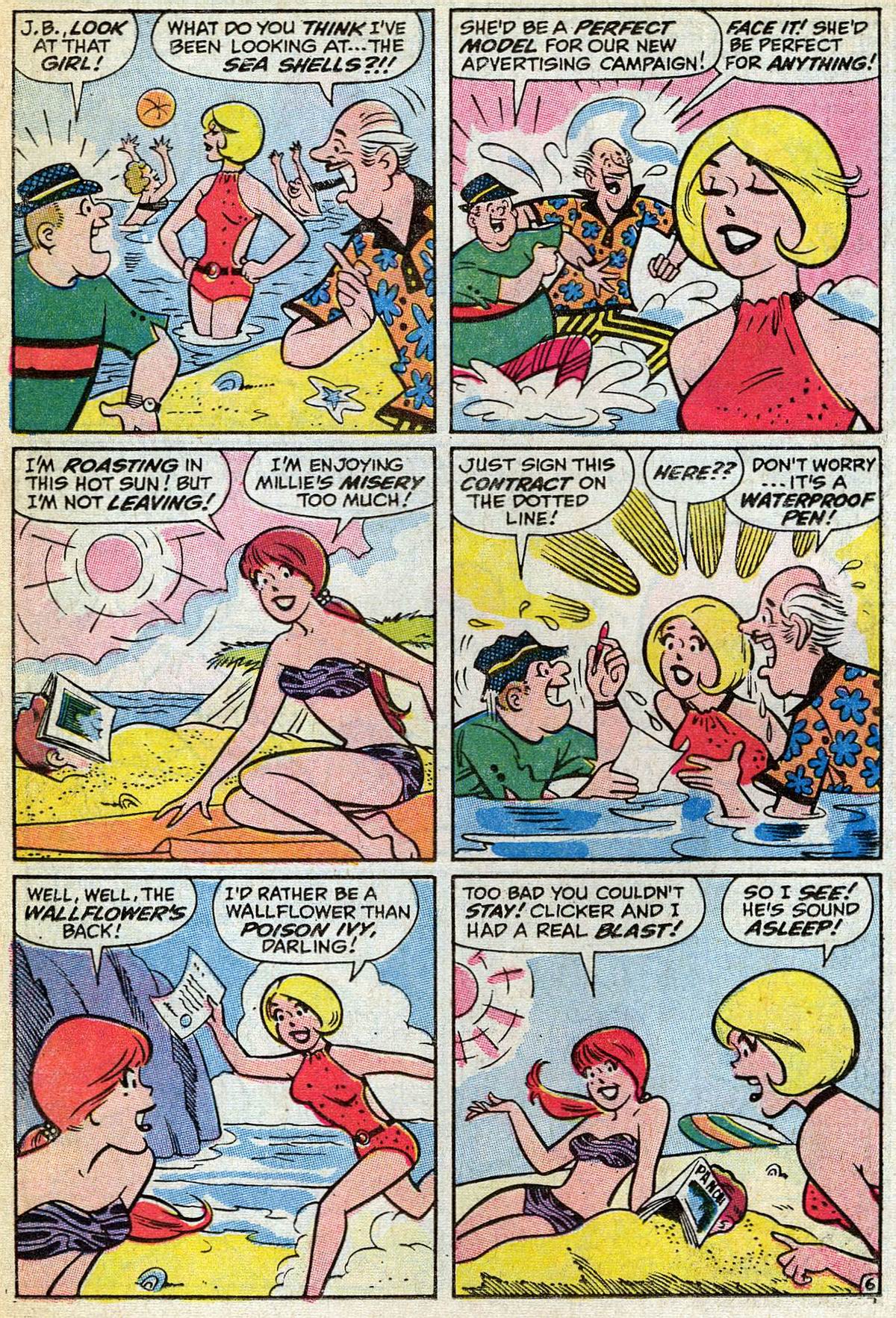 Read online Millie the Model comic -  Issue #192 - 7