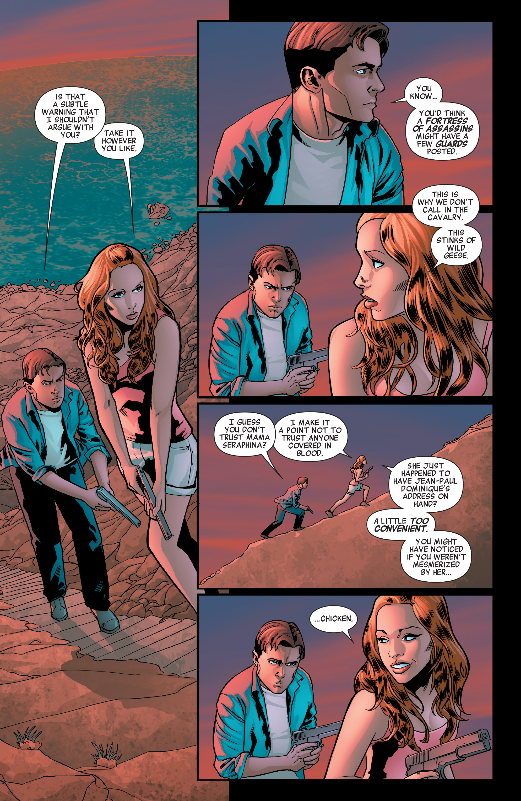 Read online Castle: Unholy Storm comic -  Issue # TPB - 73