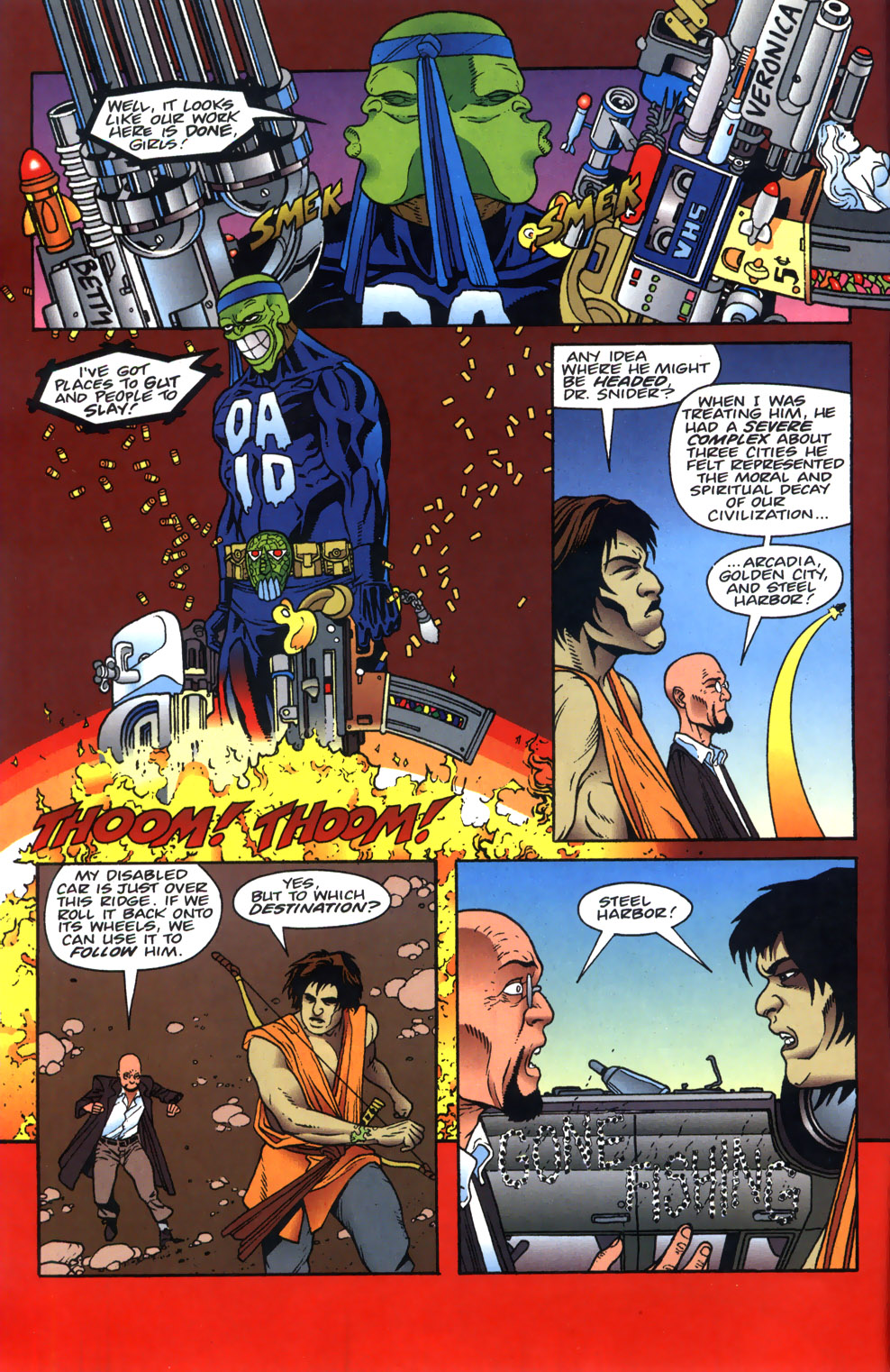 Read online The Mask: World Tour comic -  Issue #2 - 6