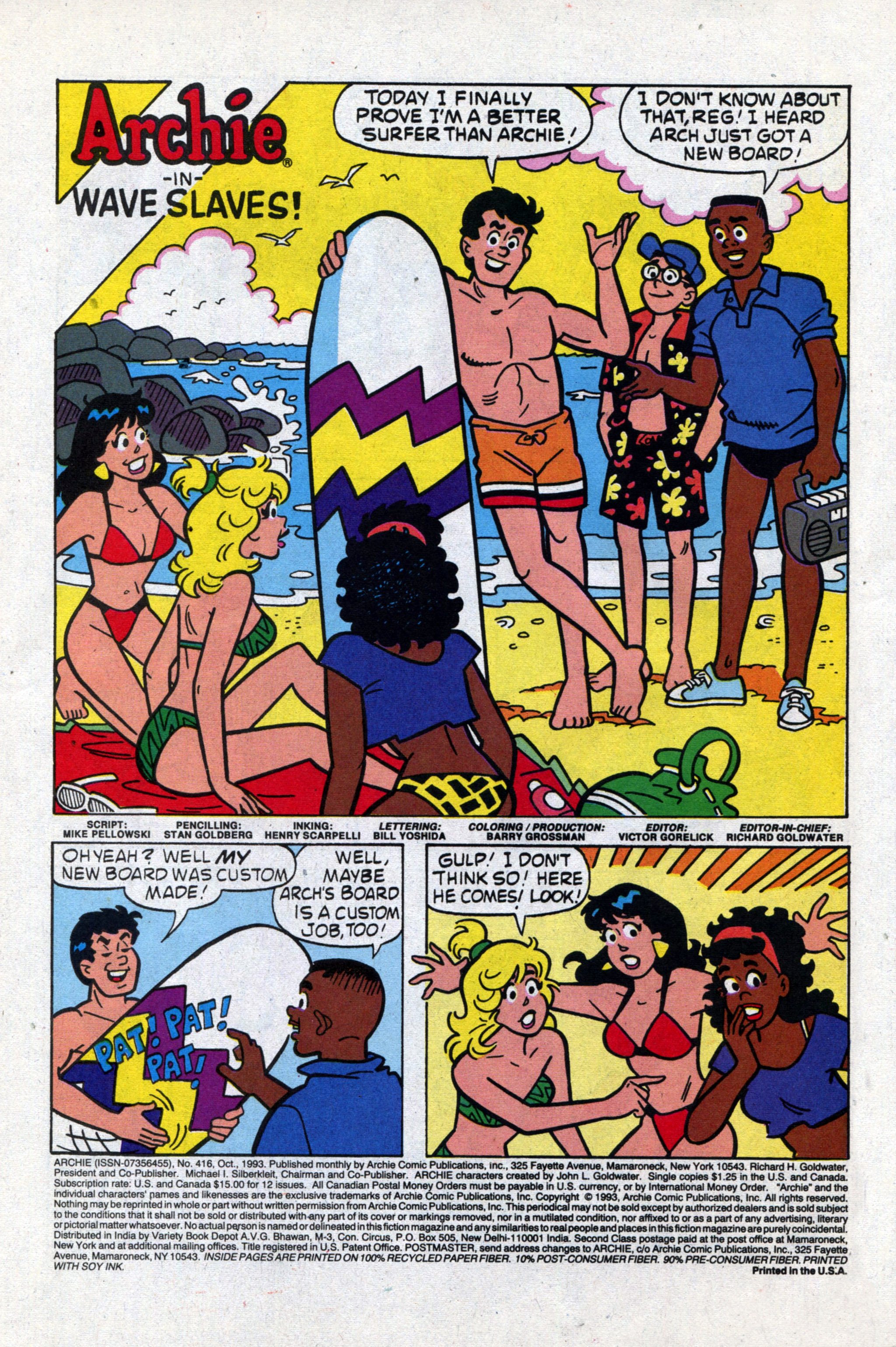 Read online Archie (1960) comic -  Issue #416 - 3