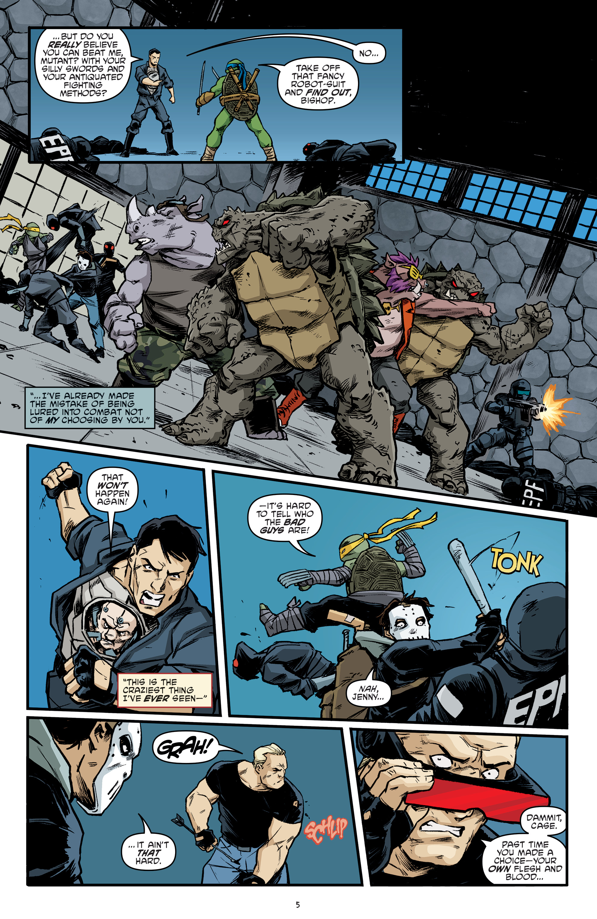Read online Teenage Mutant Ninja Turtles (2011) comic -  Issue #100 - 6