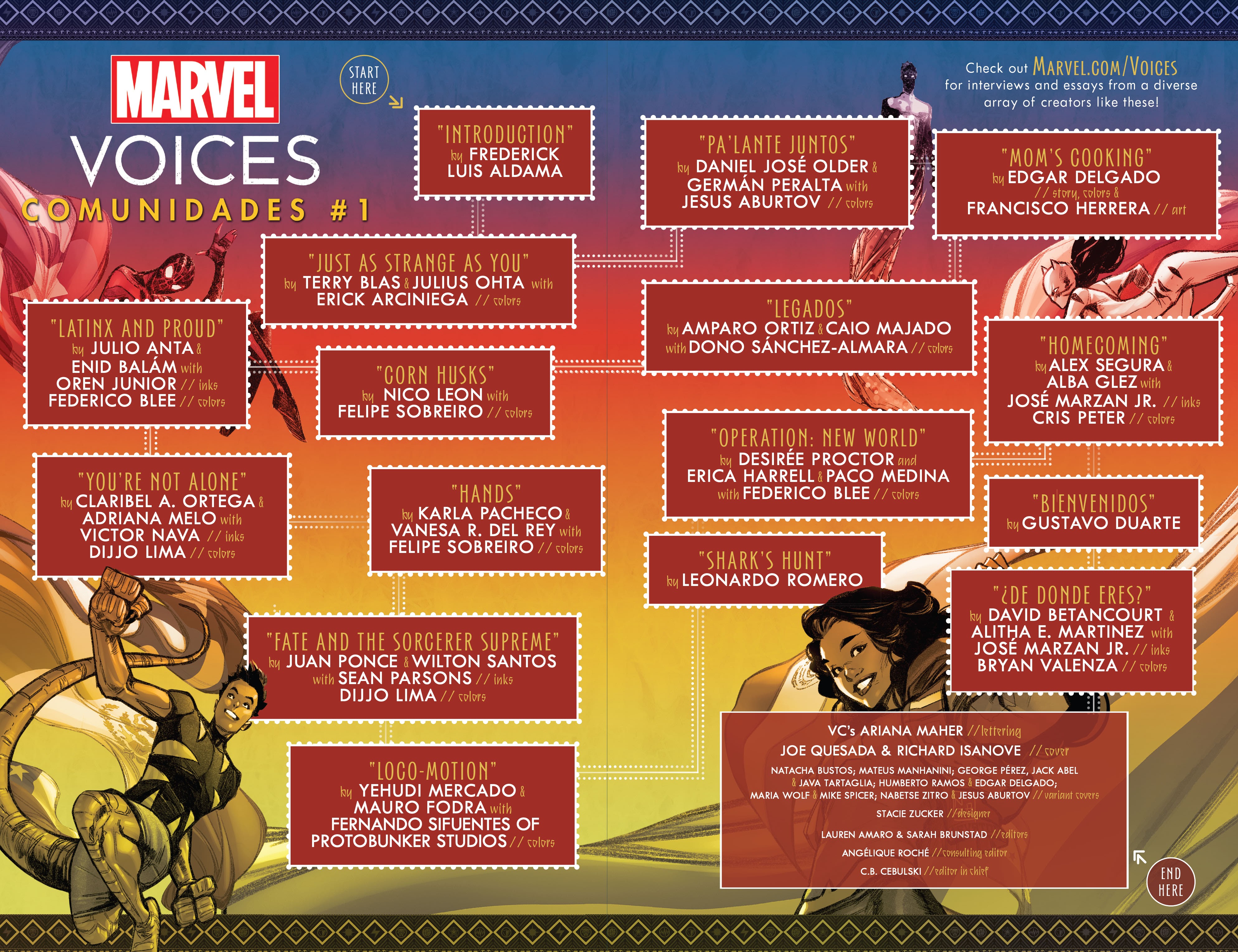 Read online Marvel's Voices: Community comic -  Issue # TPB - 3