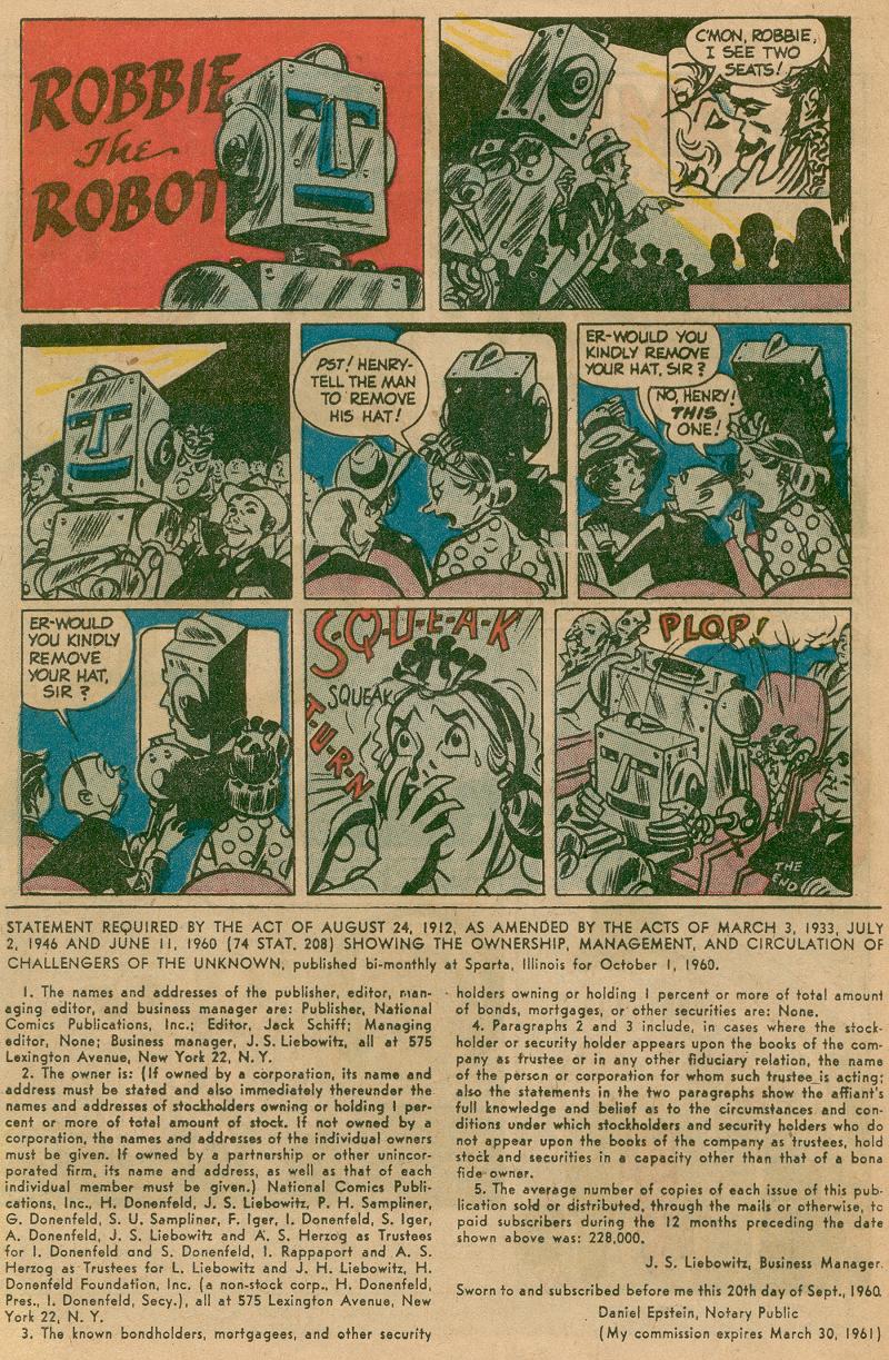 Read online Challengers of the Unknown (1958) comic -  Issue #18 - 32
