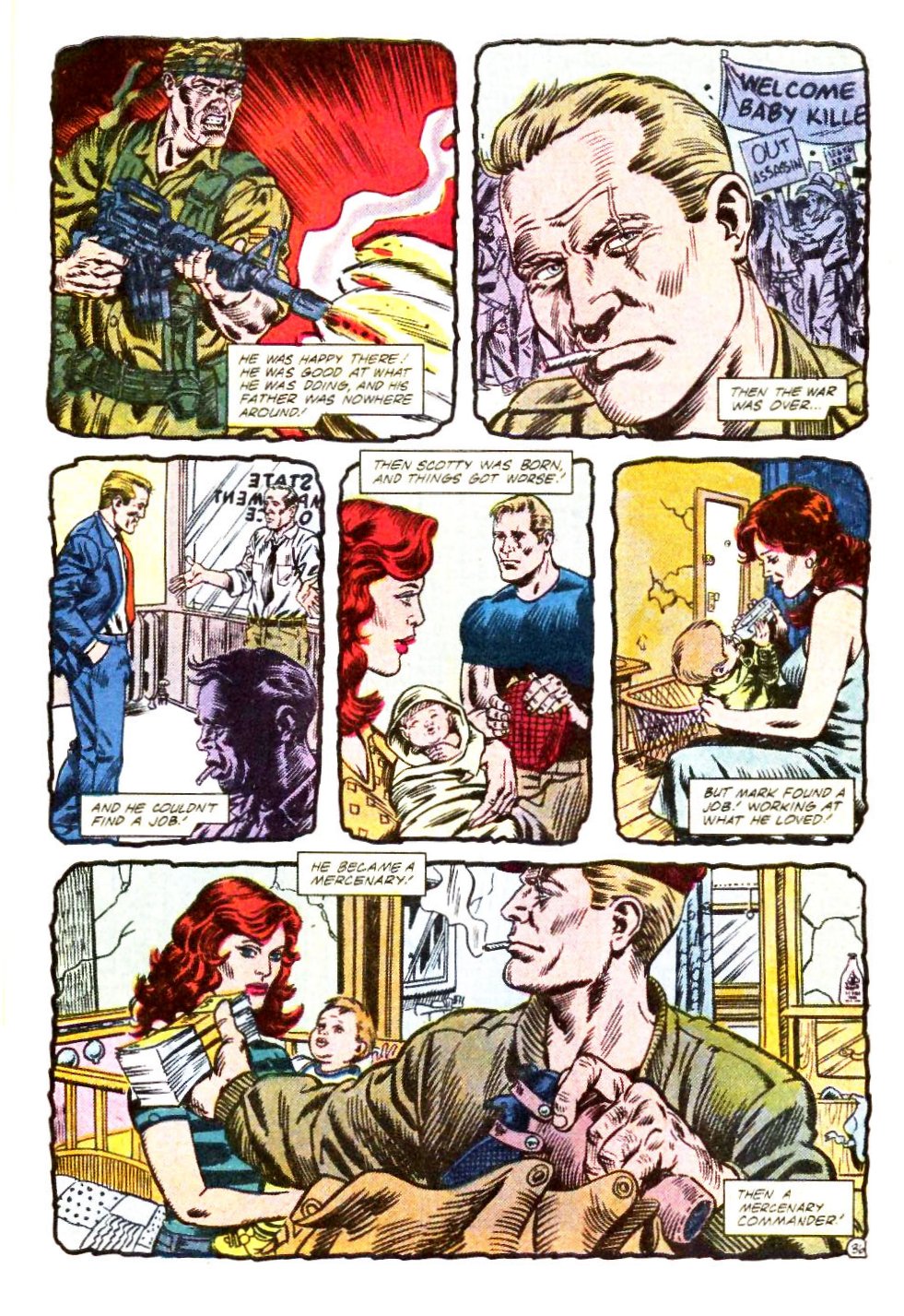 Read online Mark Hazzard: Merc comic -  Issue # _Annual 1 - 37