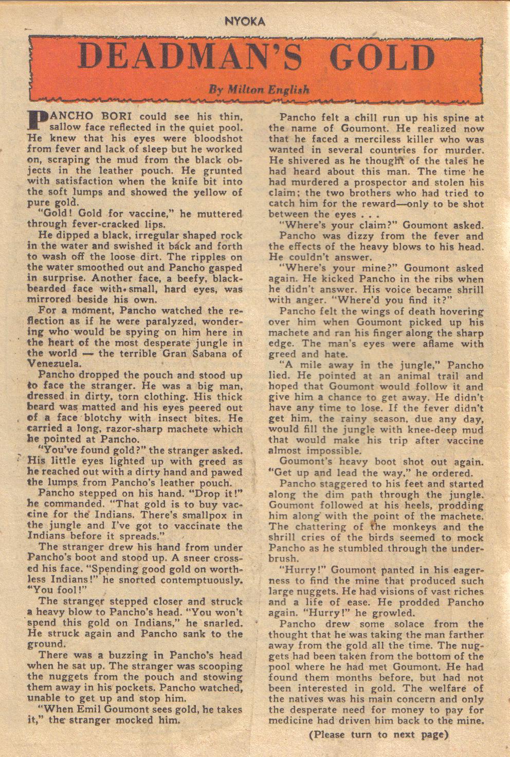 Read online Nyoka the Jungle Girl (1945) comic -  Issue #22 - 23