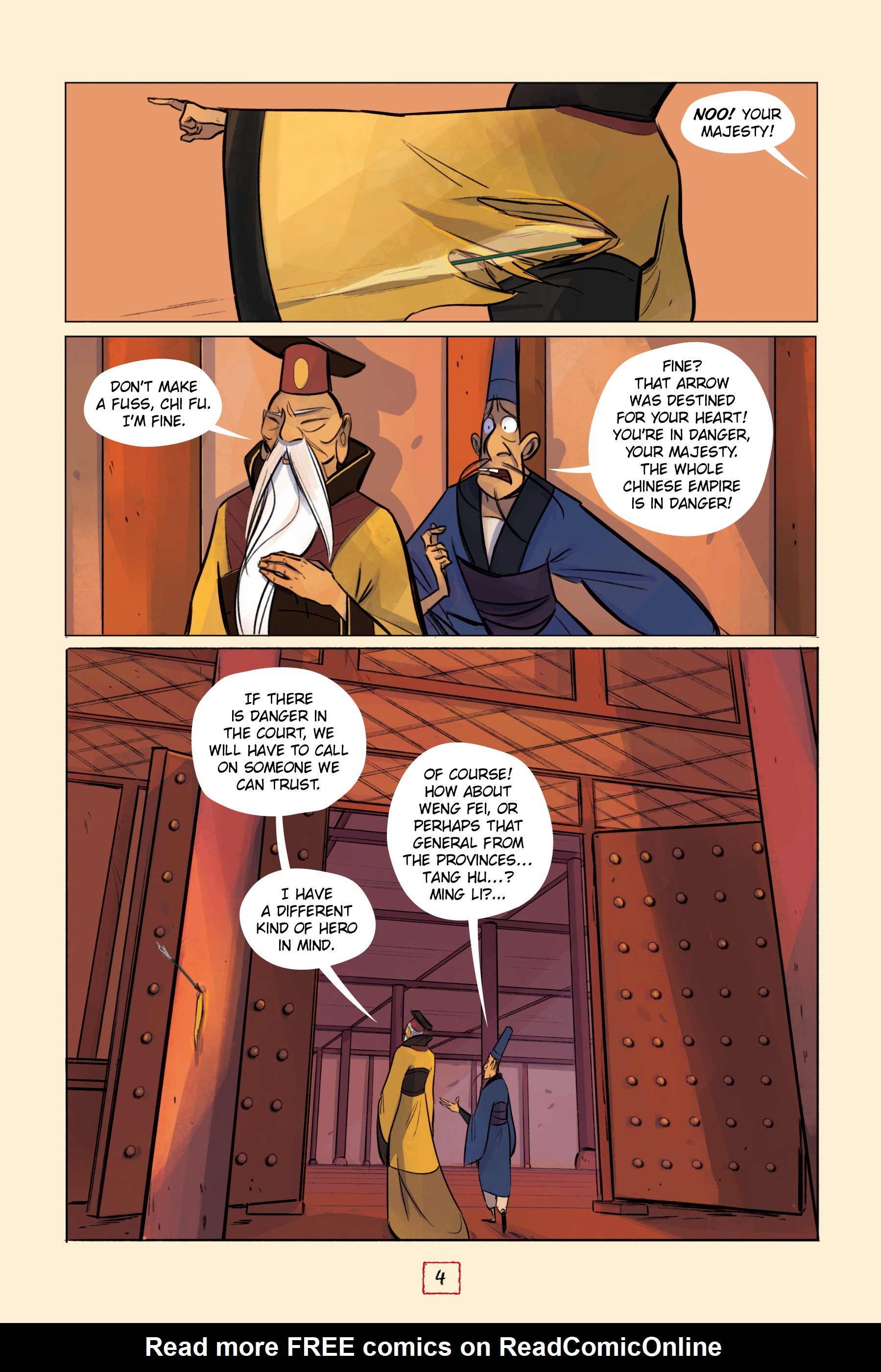 Read online Disney Mulan's Adventure Journal: The Palace of Secrets comic -  Issue # TPB - 6