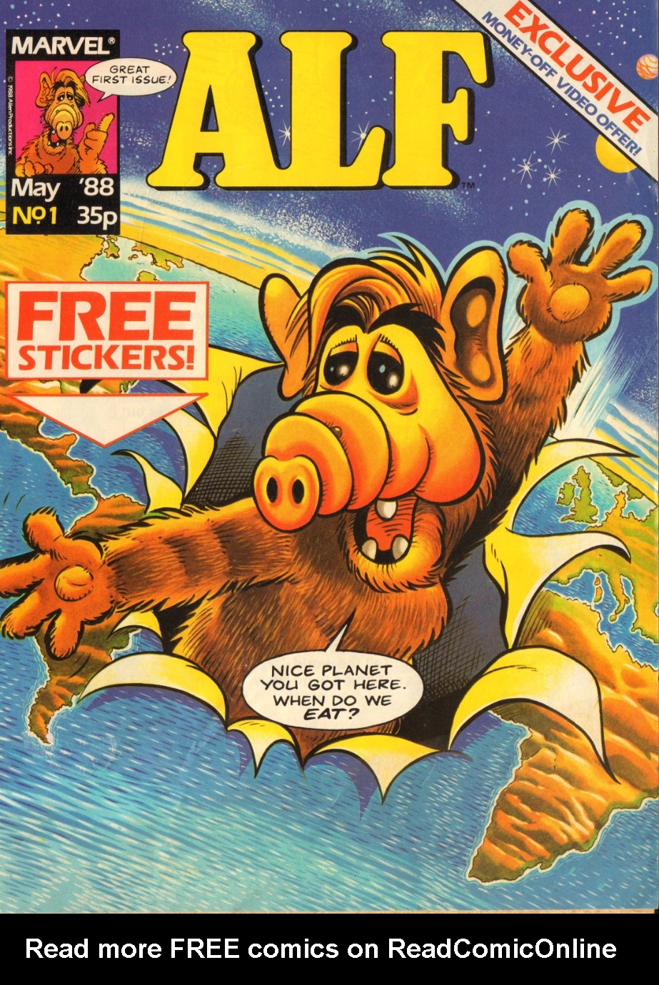 Read online Alf (1988) comic -  Issue #1 - 1
