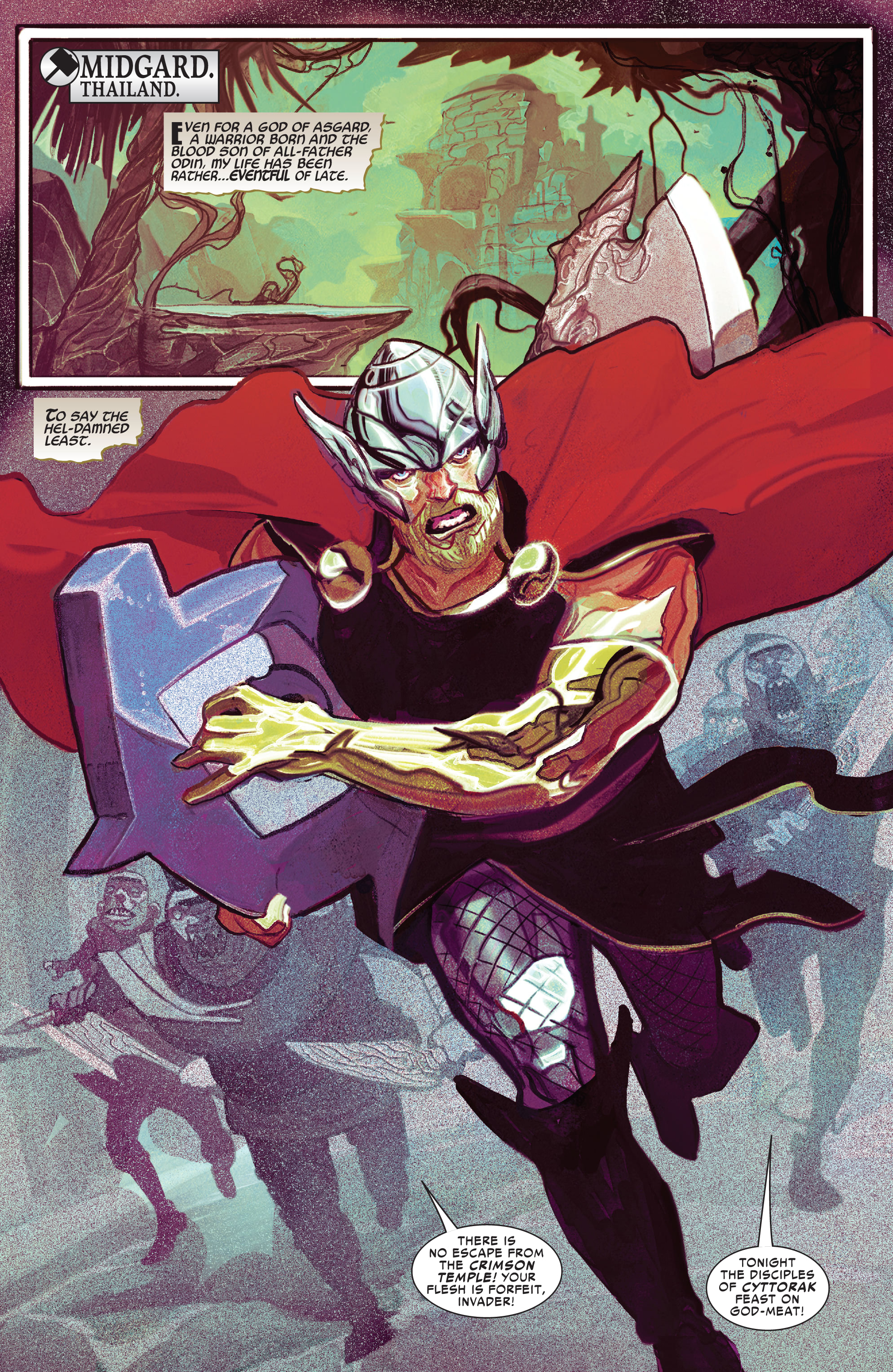 Read online Thor by Jason Aaron & Russell Dauterman comic -  Issue # TPB 4 (Part 1) - 5