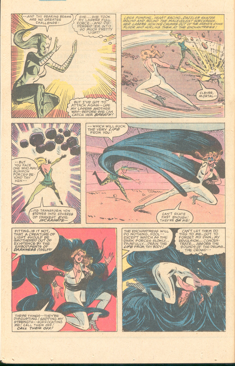 Read online Dazzler (1981) comic -  Issue #16 - 15