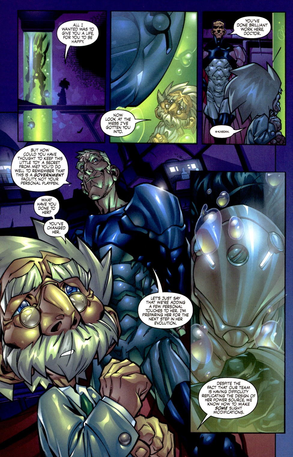 Read online E.V.E. ProtoMecha comic -  Issue #5 - 4