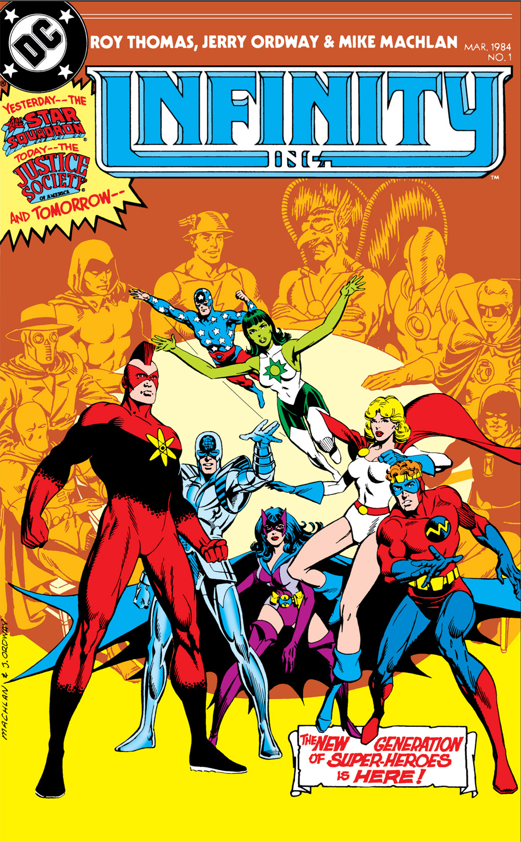 Read online Infinity Inc. (1984) comic -  Issue #1 - 1