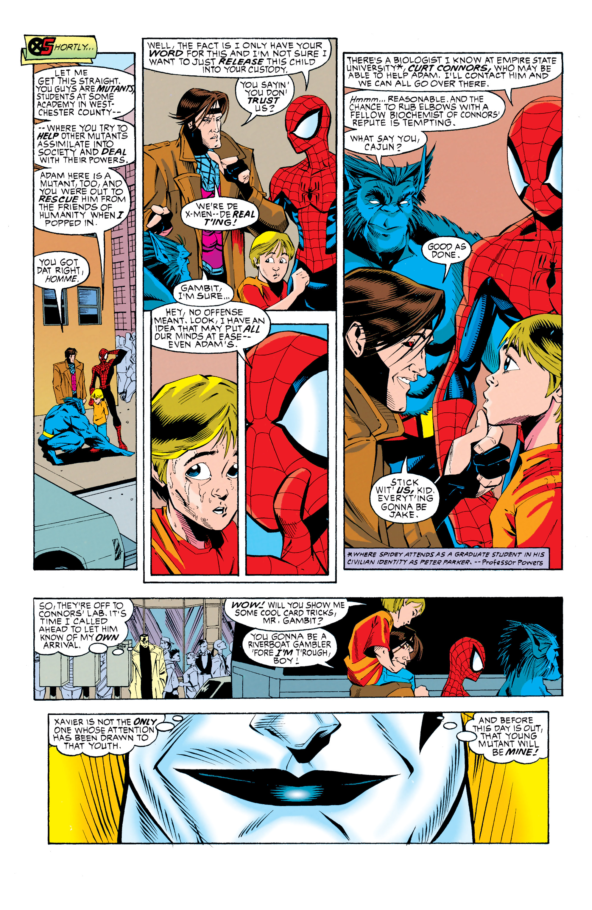 Read online The Adventures of the X-Men comic -  Issue # _TPB Clear and Present Dangers (Part 1) - 62