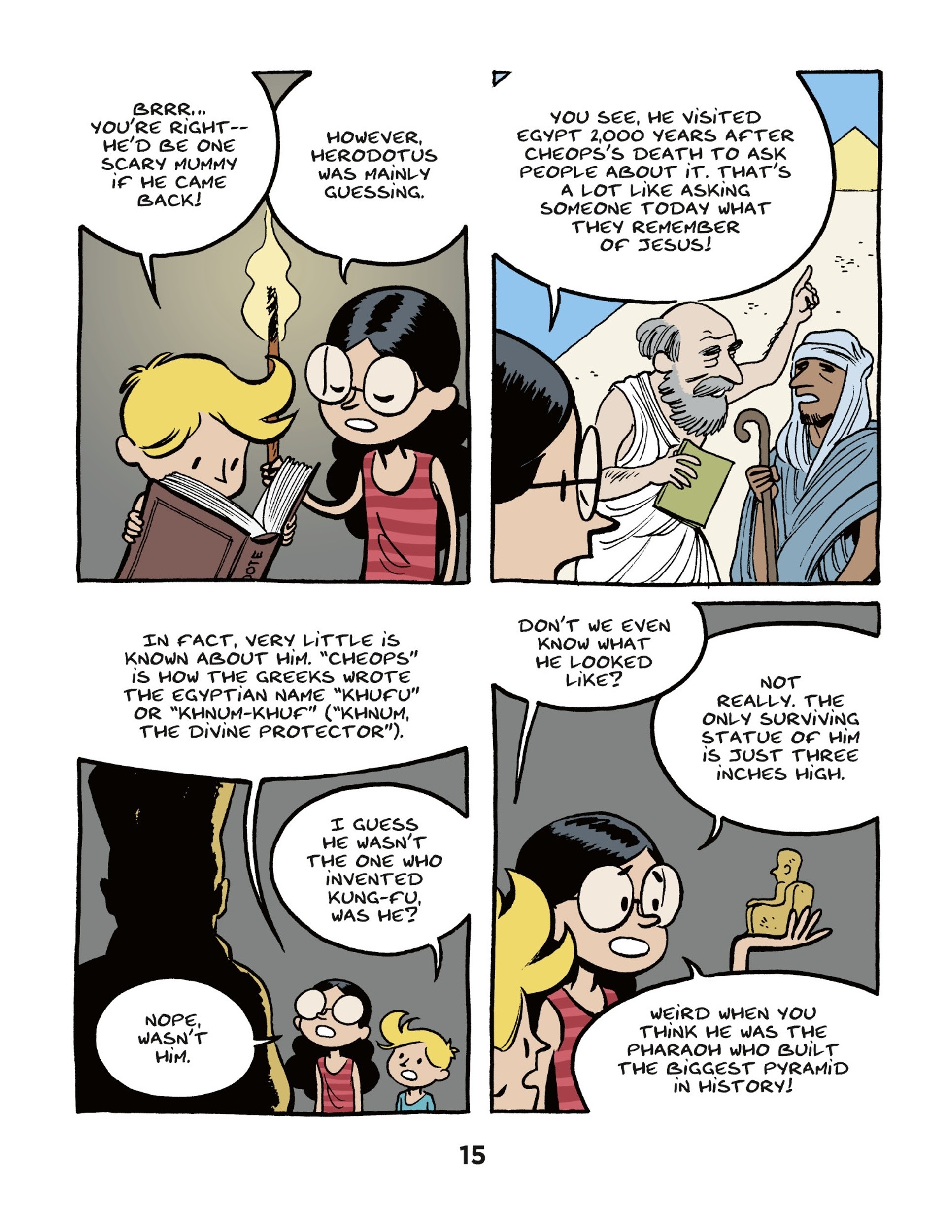 Read online On The History Trail With Ariane & Nino comic -  Issue #2 - 15