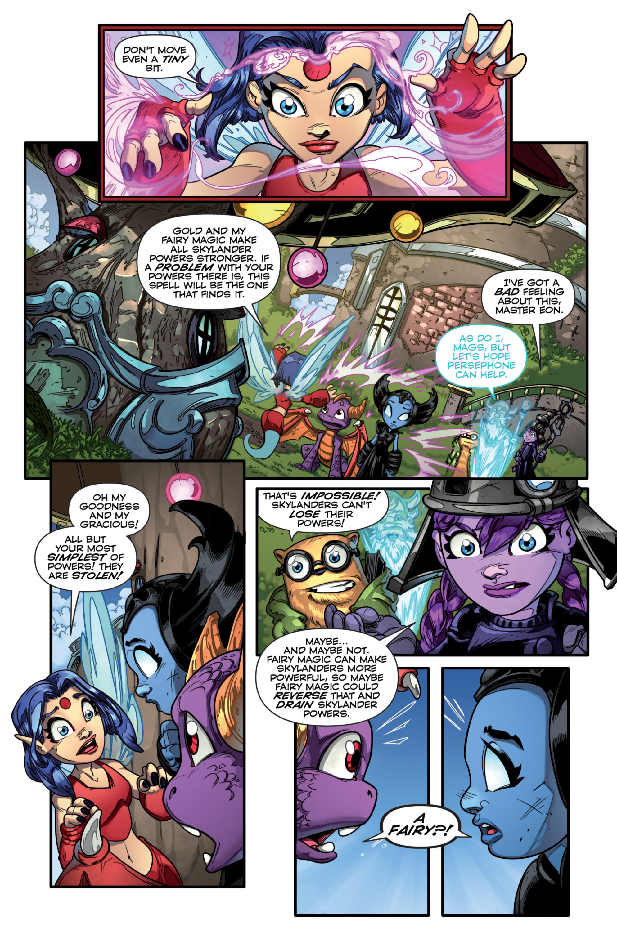 Read online Skylanders comic -  Issue #7 - 10