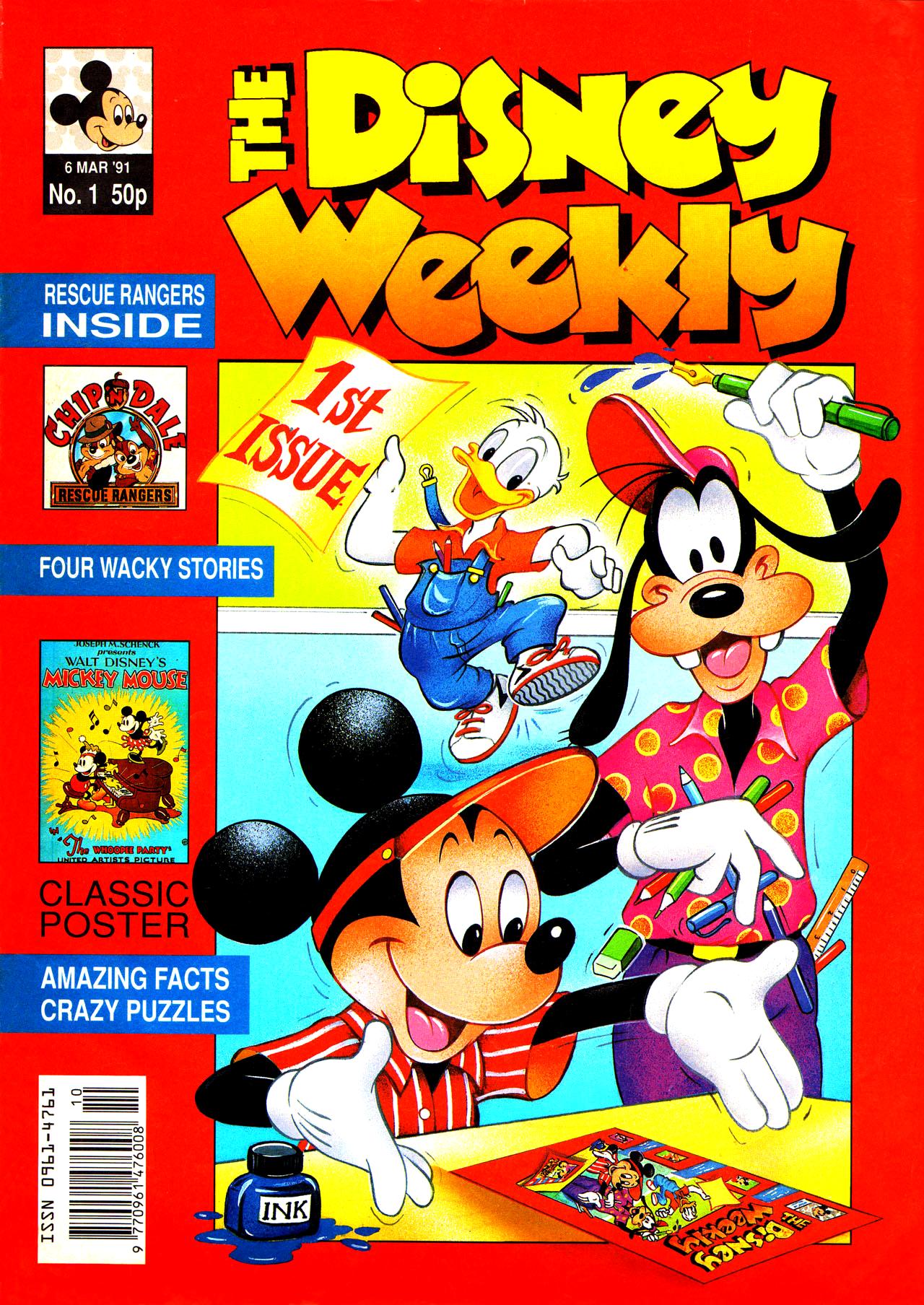 Read online The Disney Weekly comic -  Issue # Full - 1
