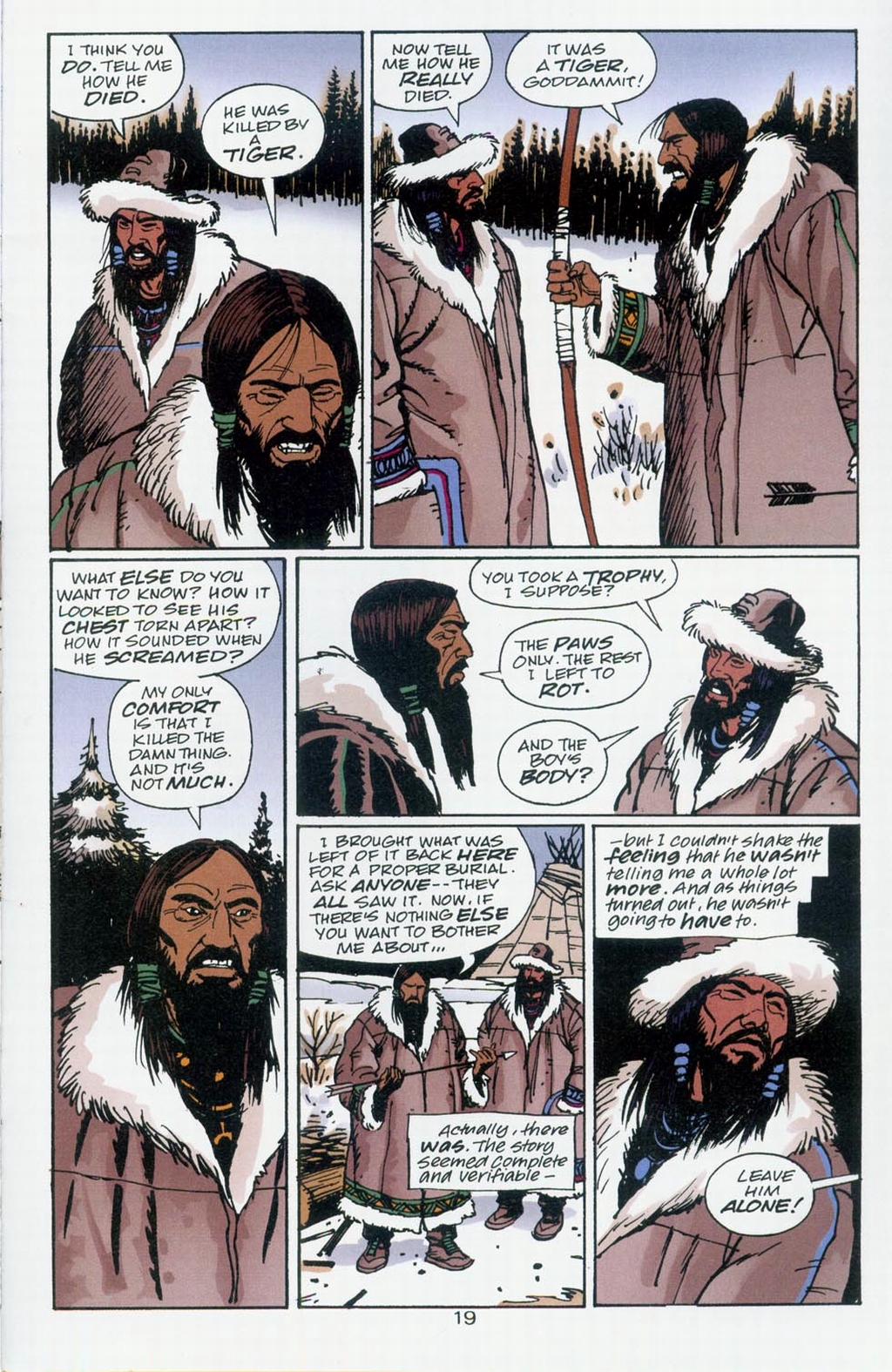 Read online Muktuk Wolfsbreath: Hard-Boiled Shaman comic -  Issue #1 - 19