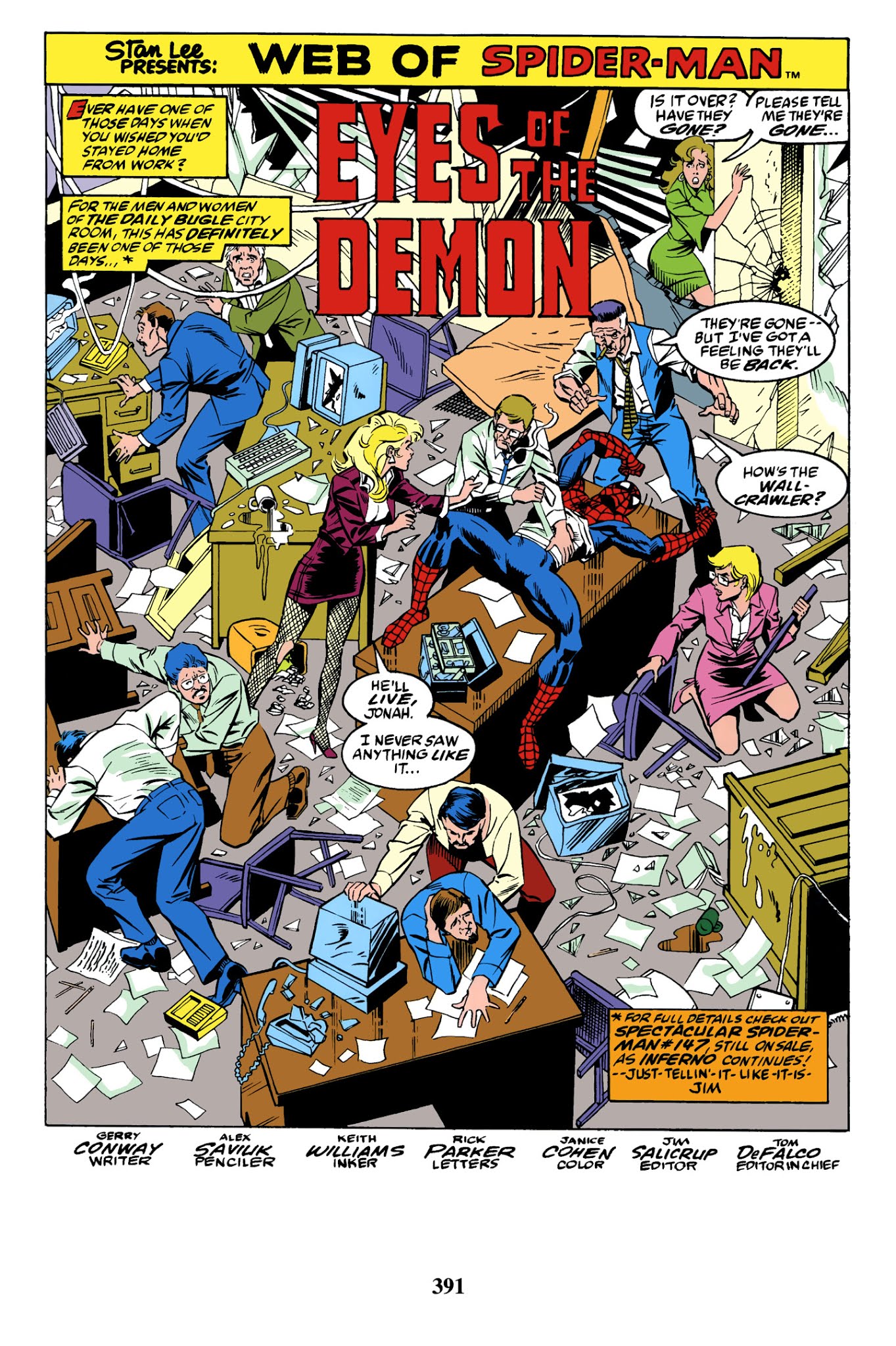 Read online X-Men: Inferno comic -  Issue # TPB Inferno Crossovers - 387